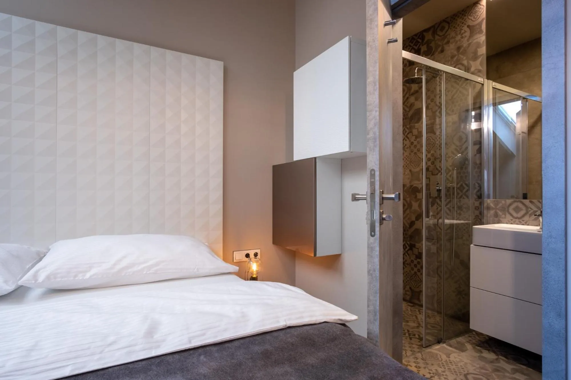 Bed in Aparthotel Rimska 14