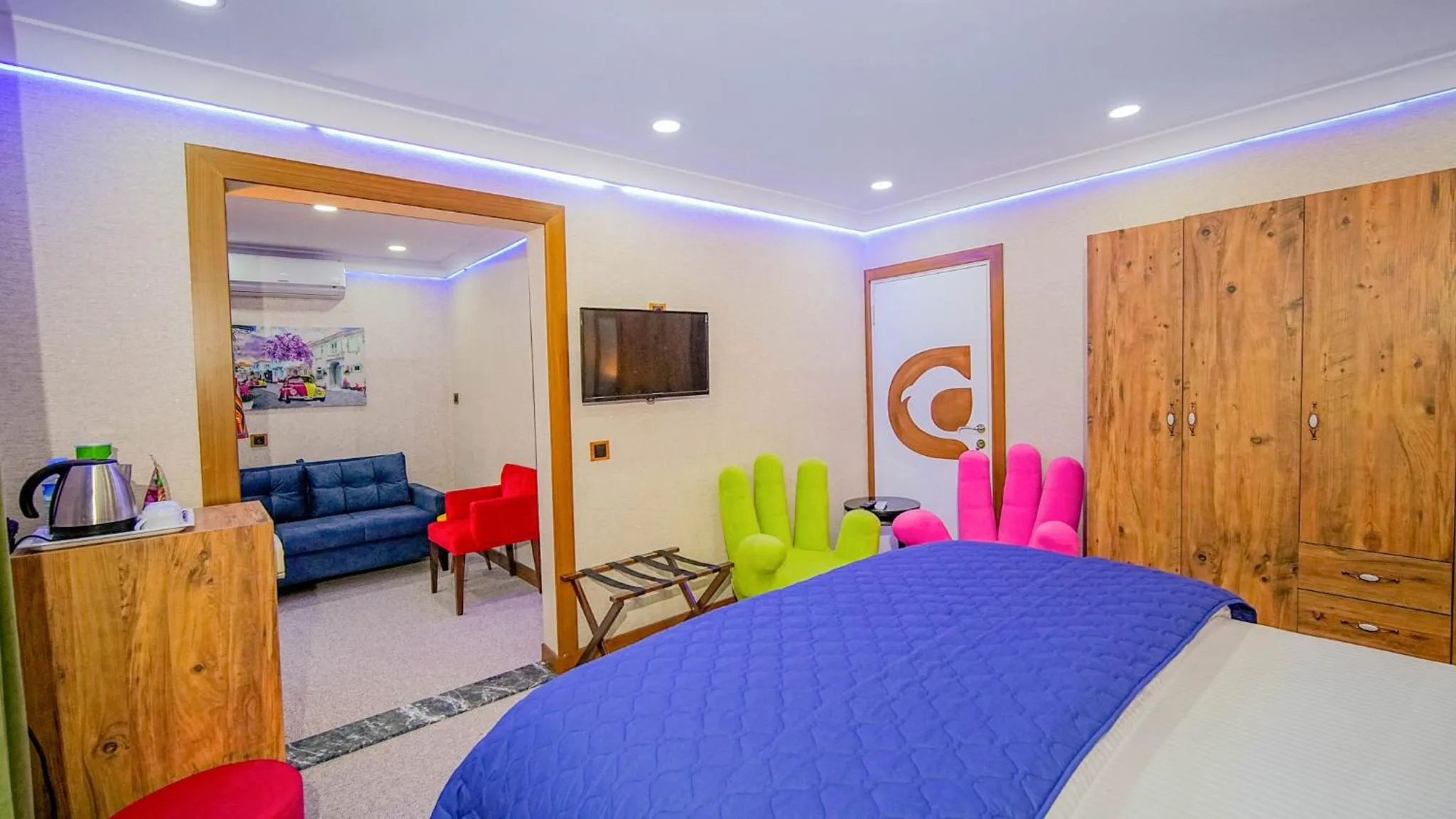 Bed in Dolphin Konaklama