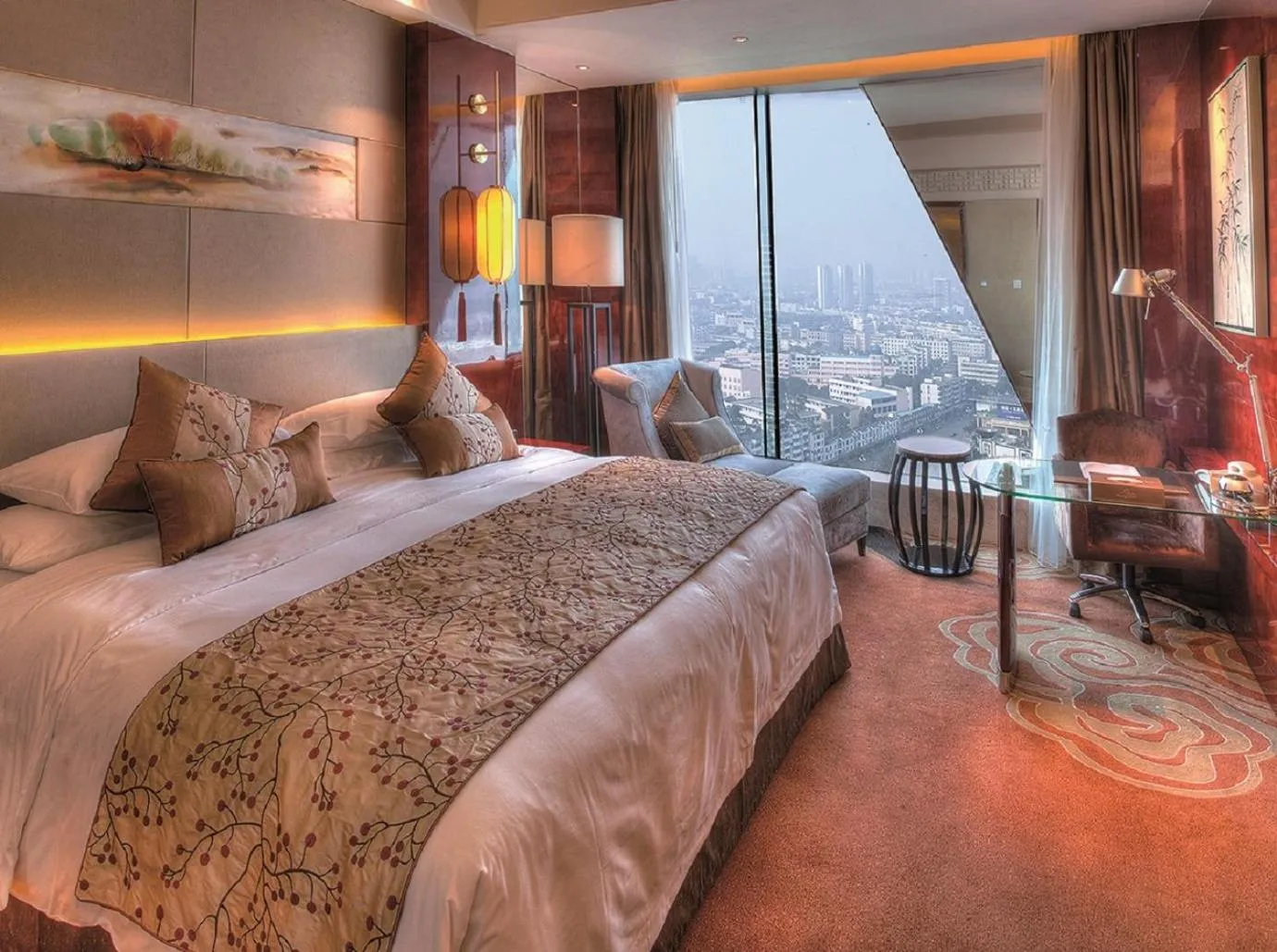 Bedroom, Bed in Felton Grand Hotel Chengdu