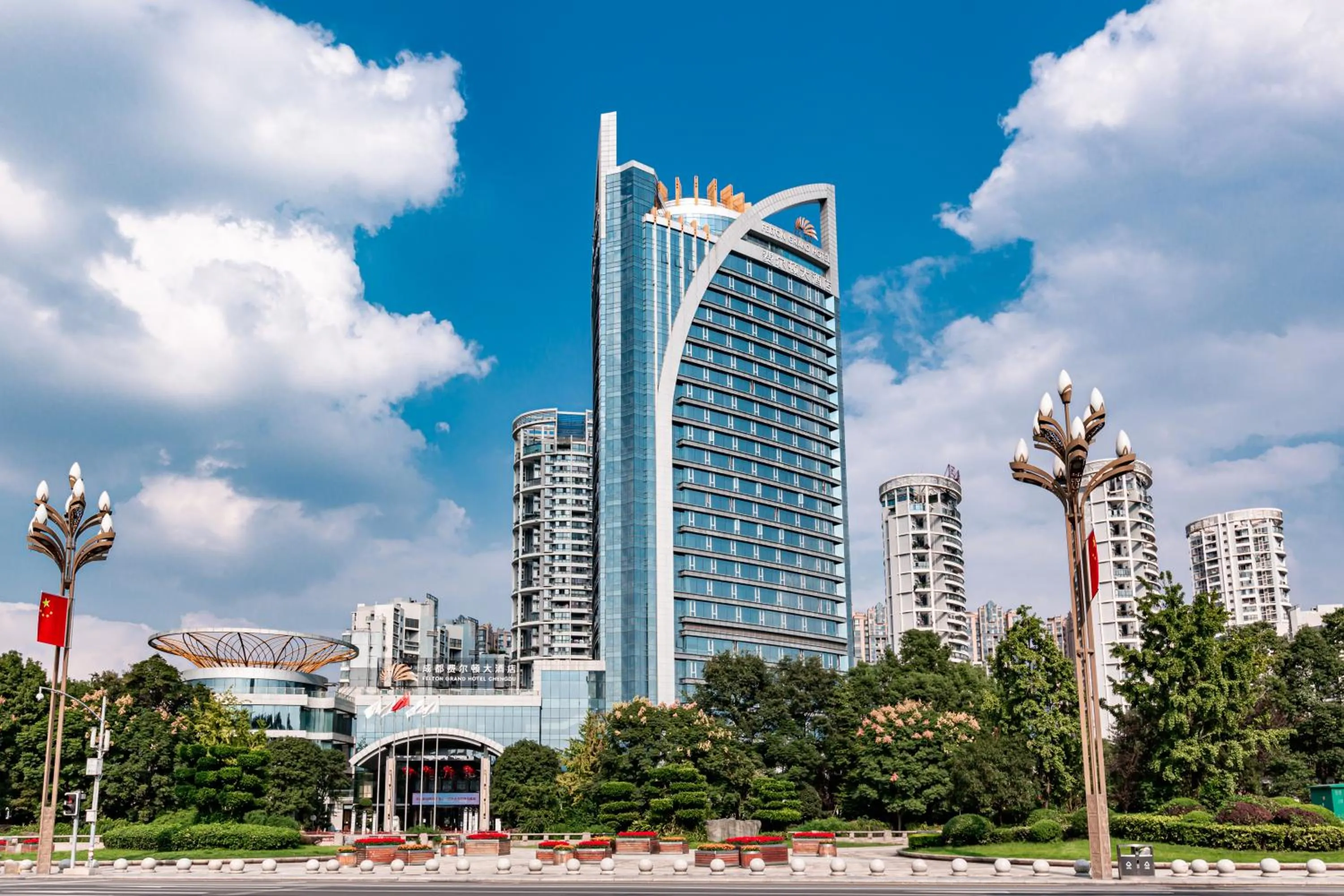 Property building in Felton Grand Hotel Chengdu