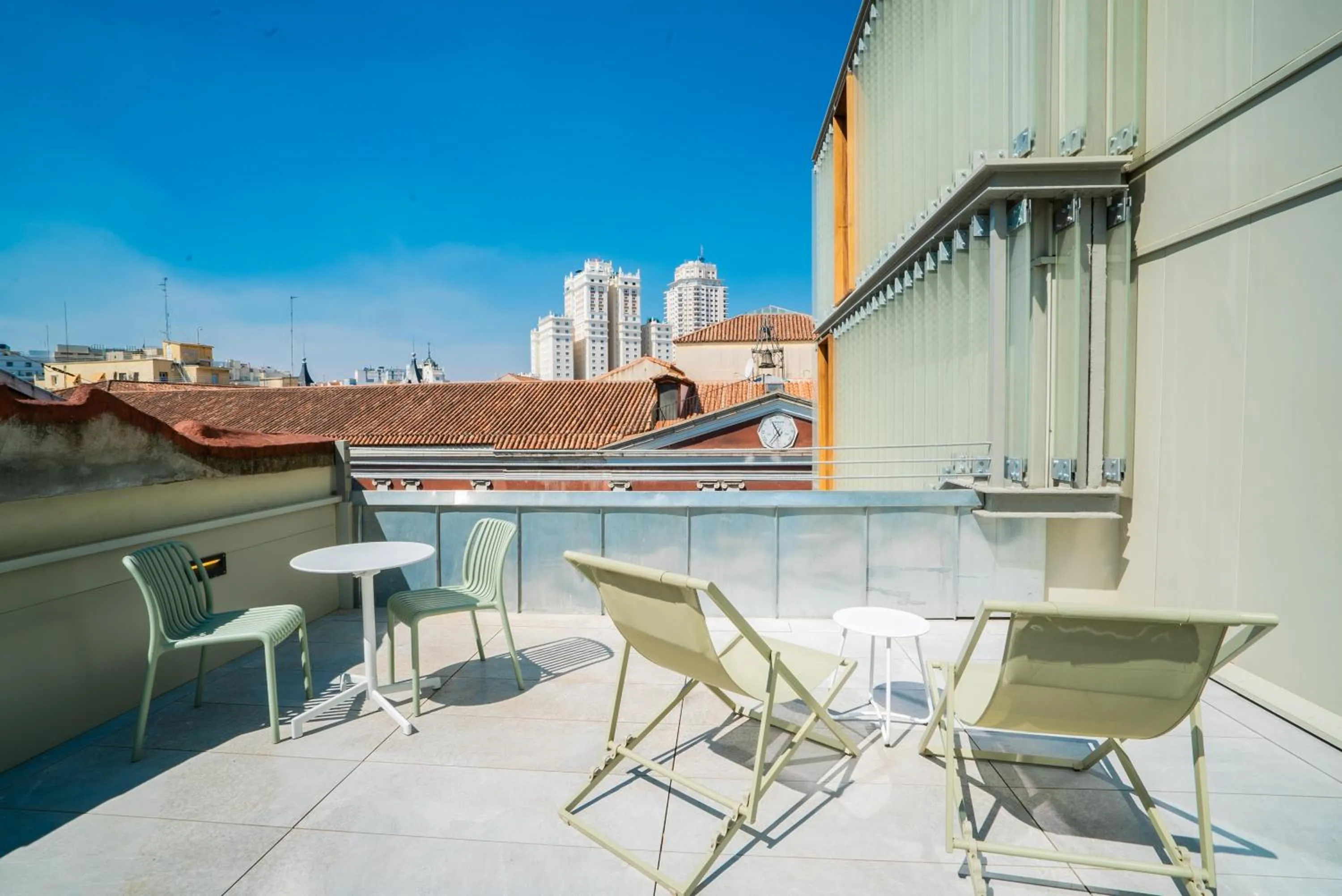 Balcony/Terrace in Akeah Hotel Gran Vía