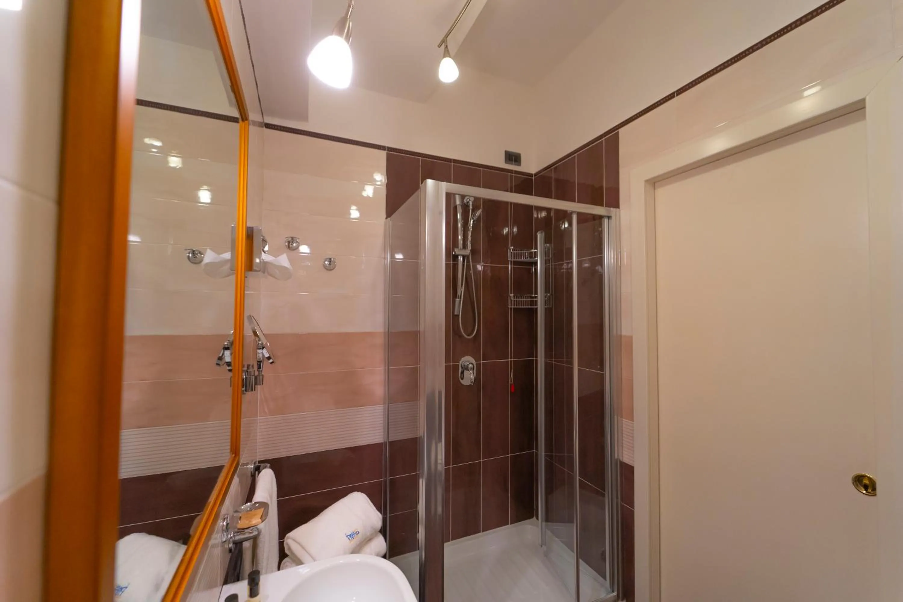 Shower in Hotel San Pietro