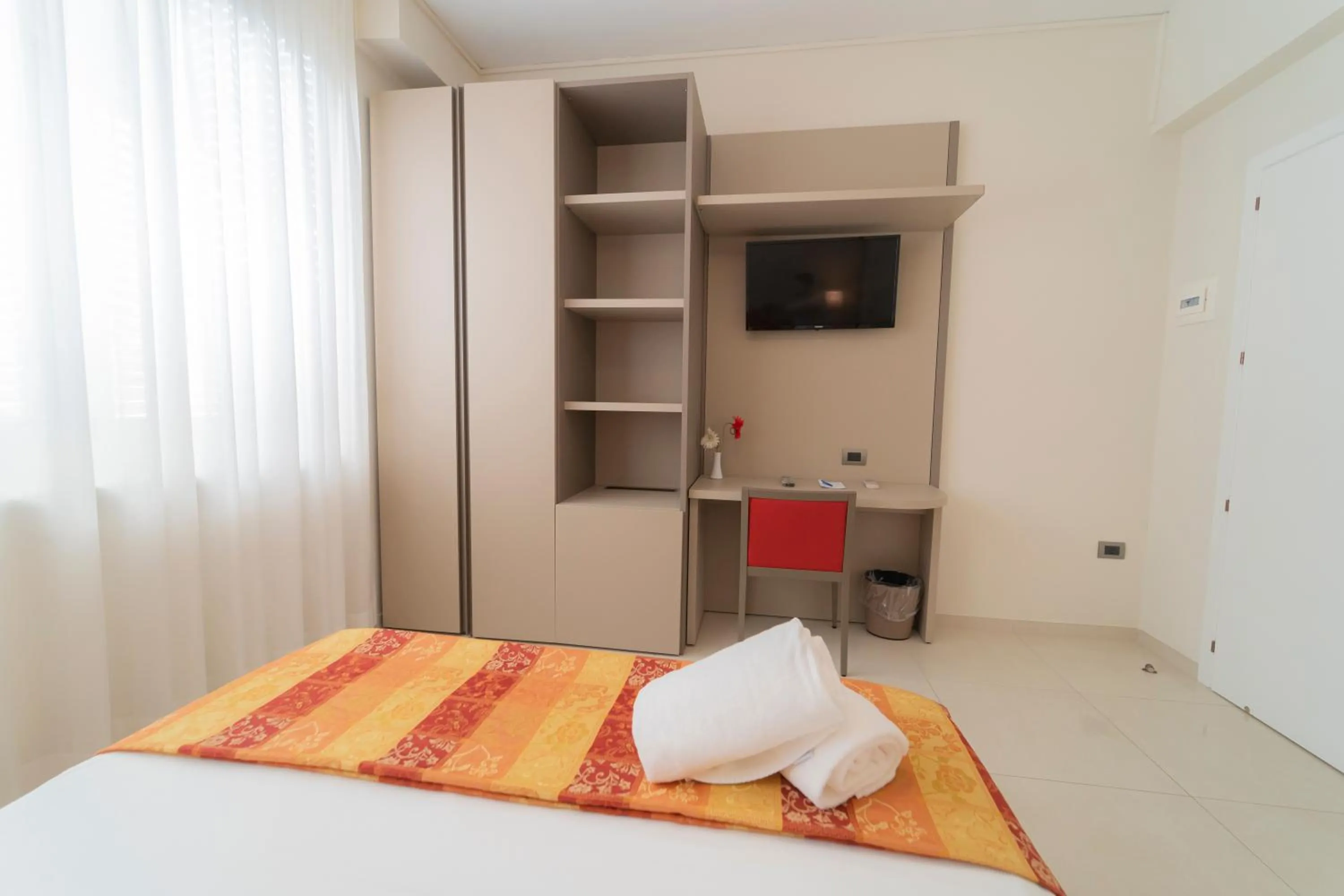 Bed in Hotel San Pietro