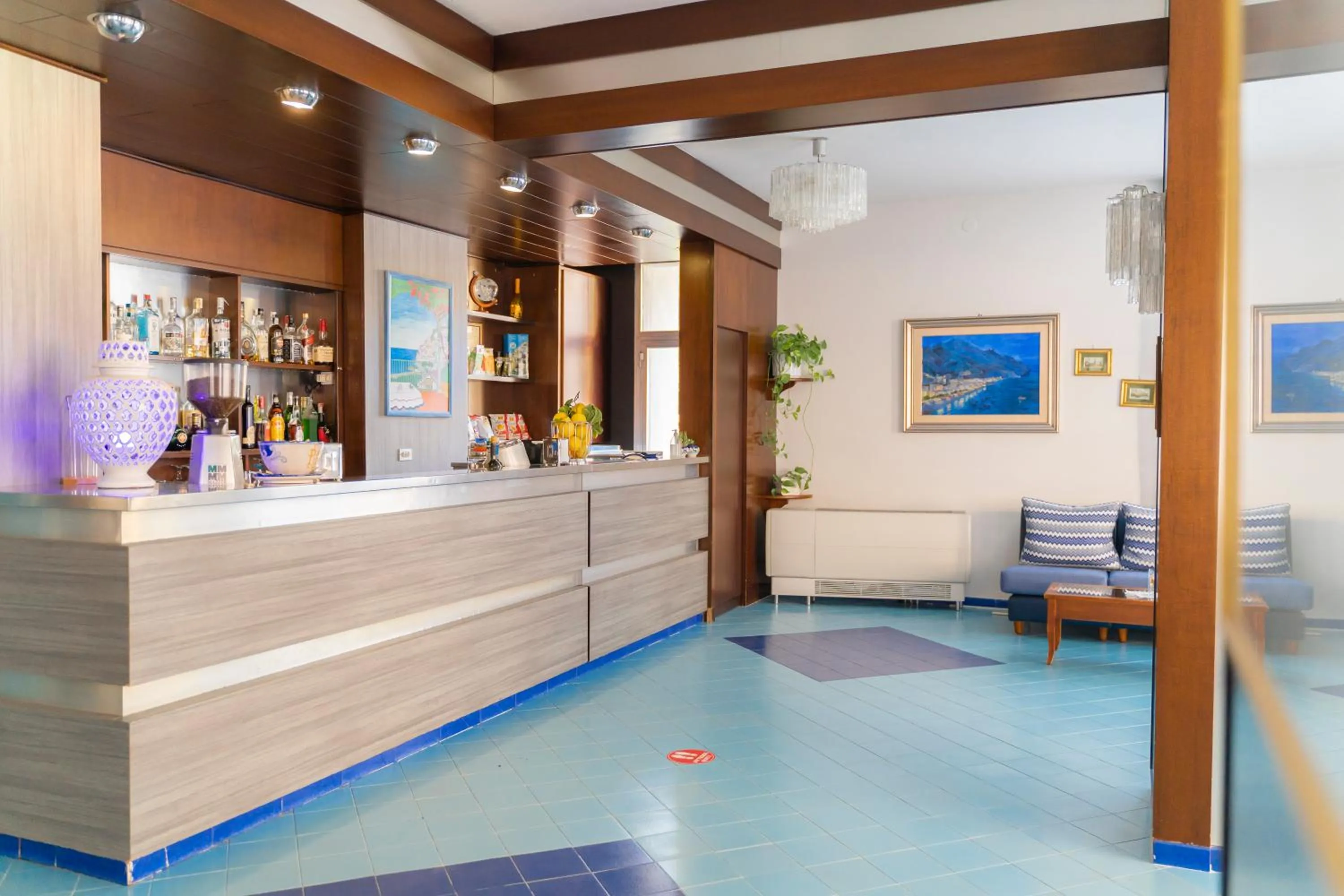 Lobby or reception in Hotel San Pietro