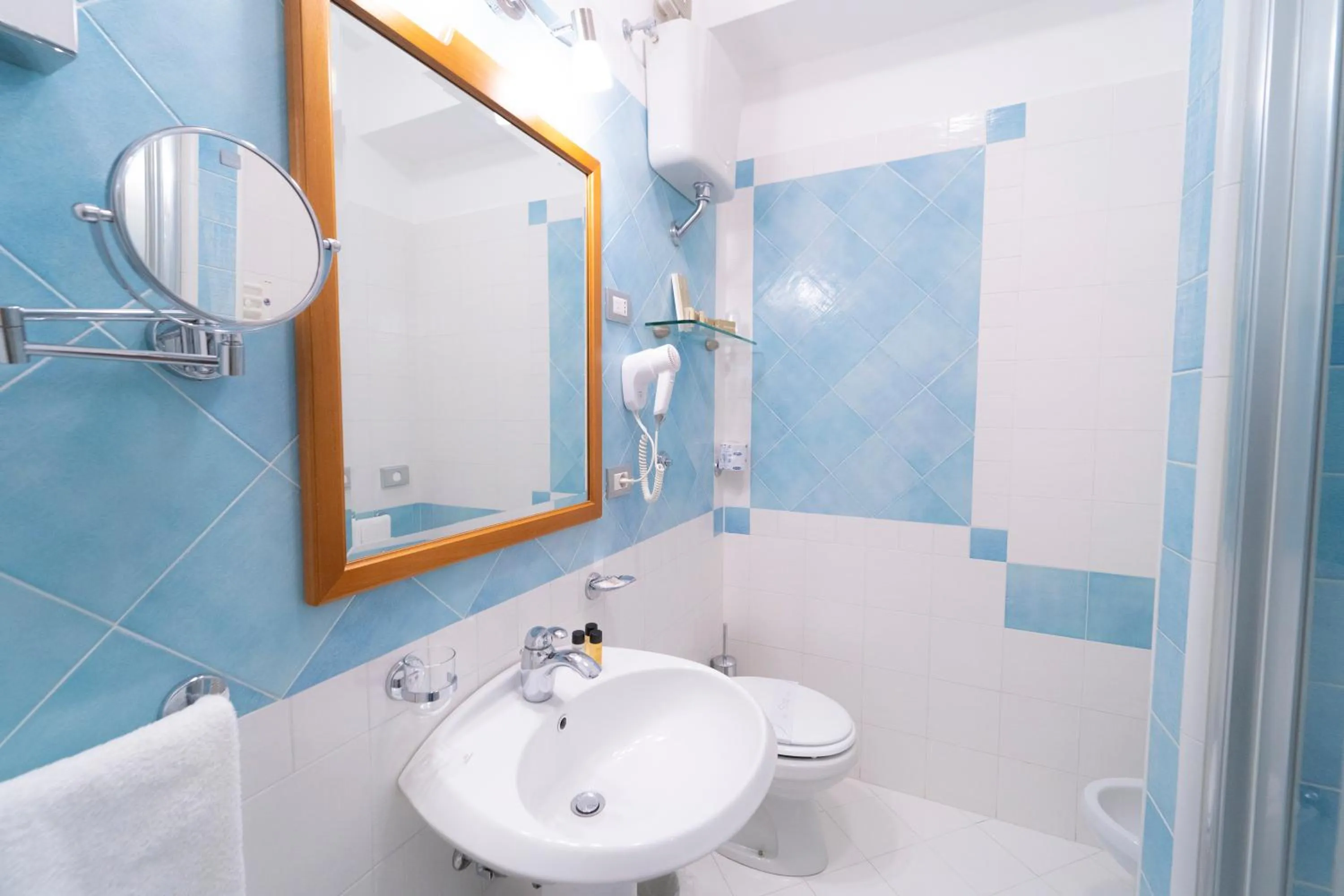 Shower in Hotel San Pietro