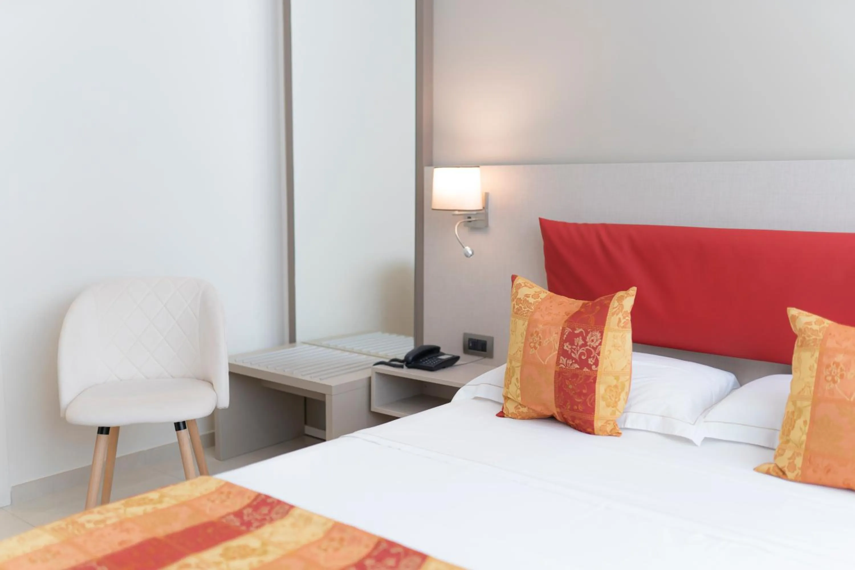 Bed in Hotel San Pietro