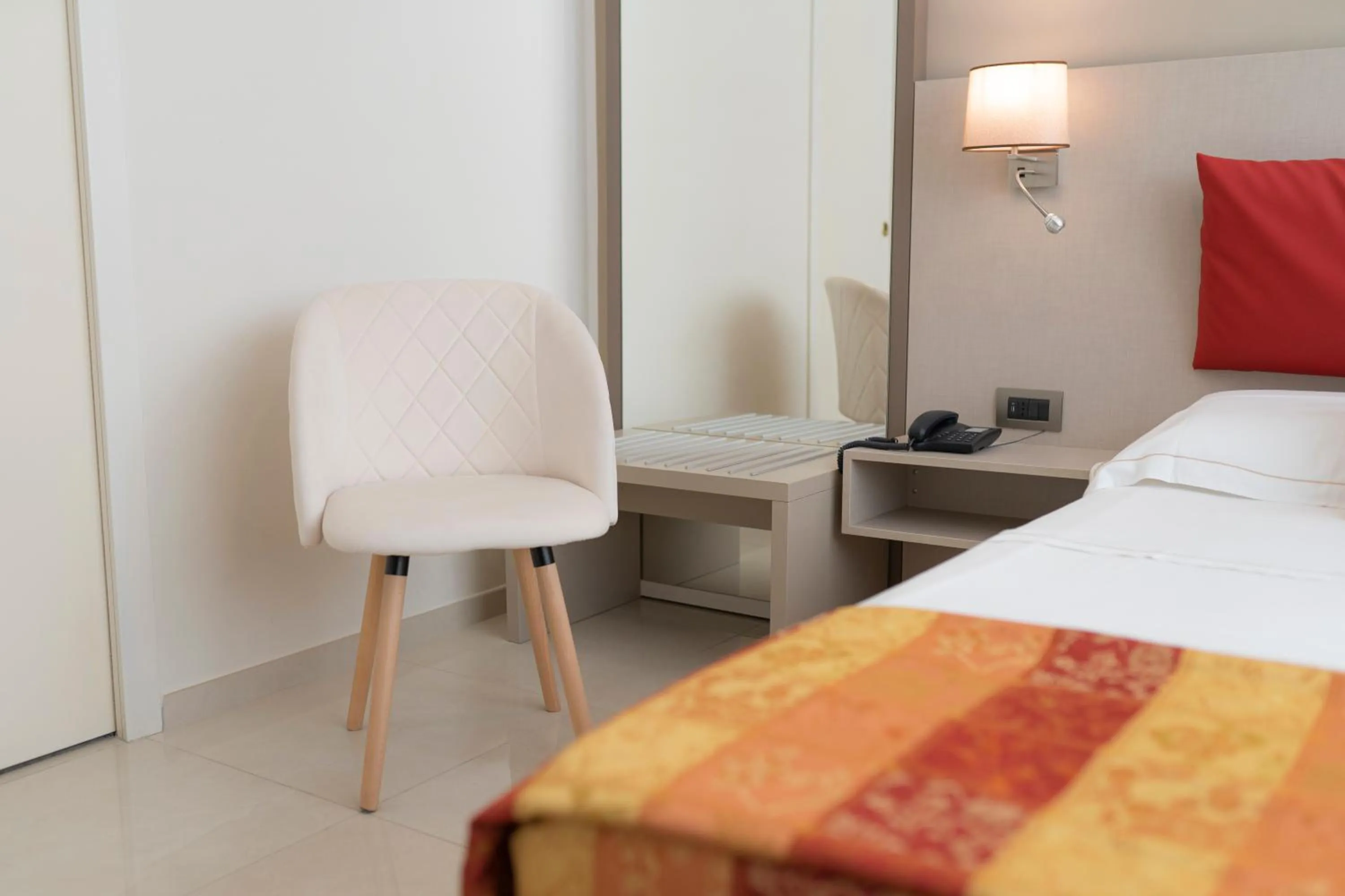 Bed in Hotel San Pietro