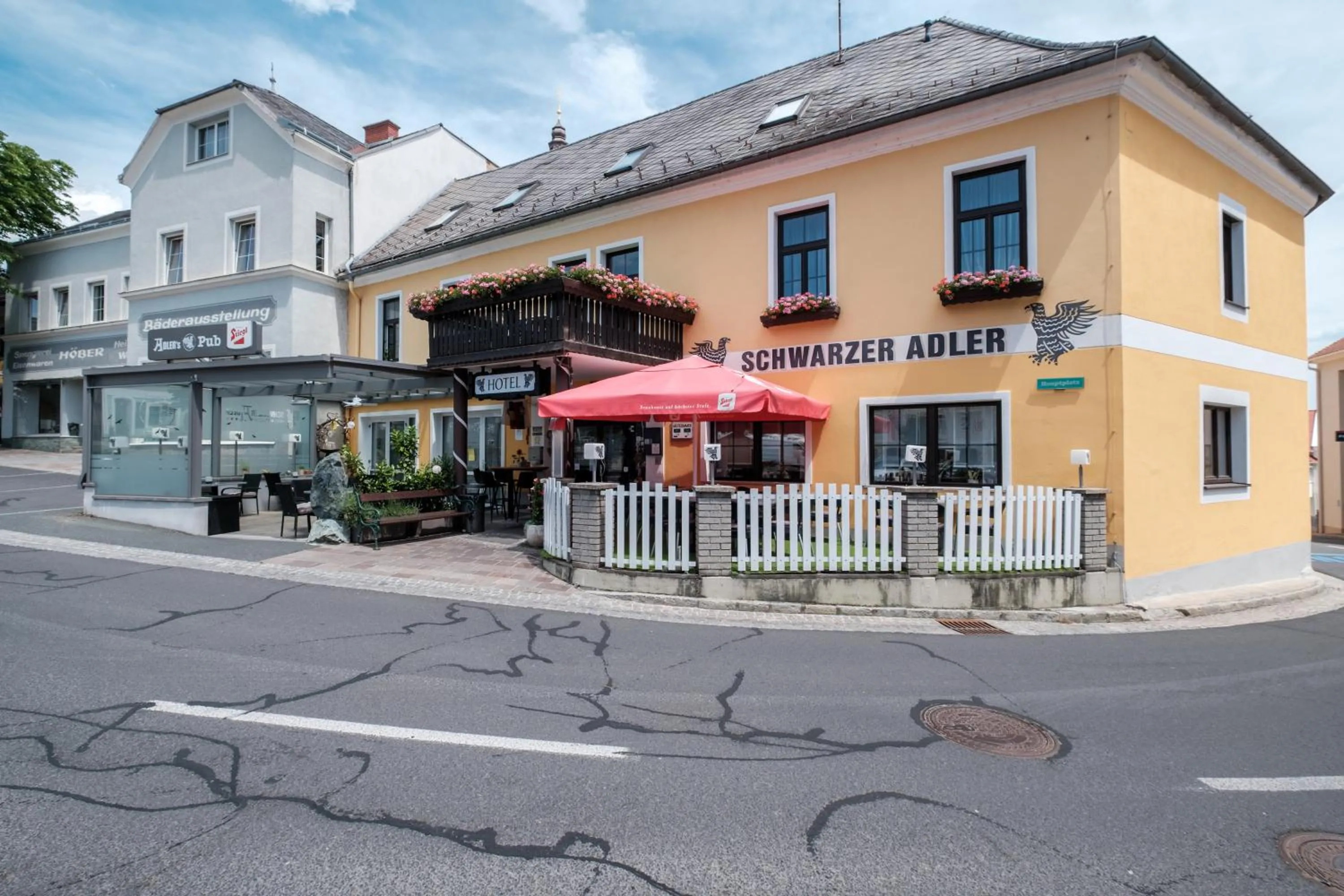 Property building in Hotel Restaurant Schwarzer Adler