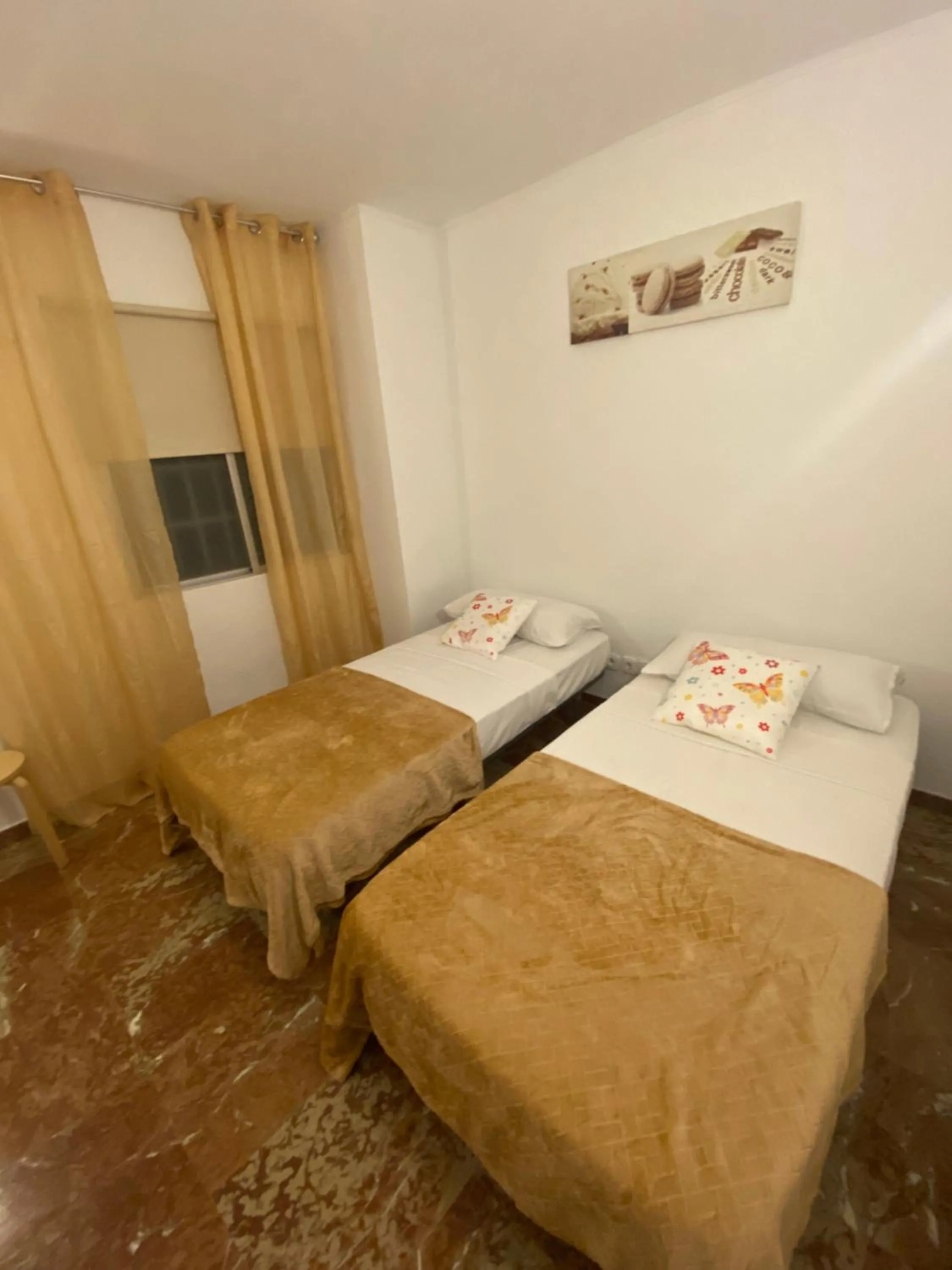 Bed in Pension El Dorado