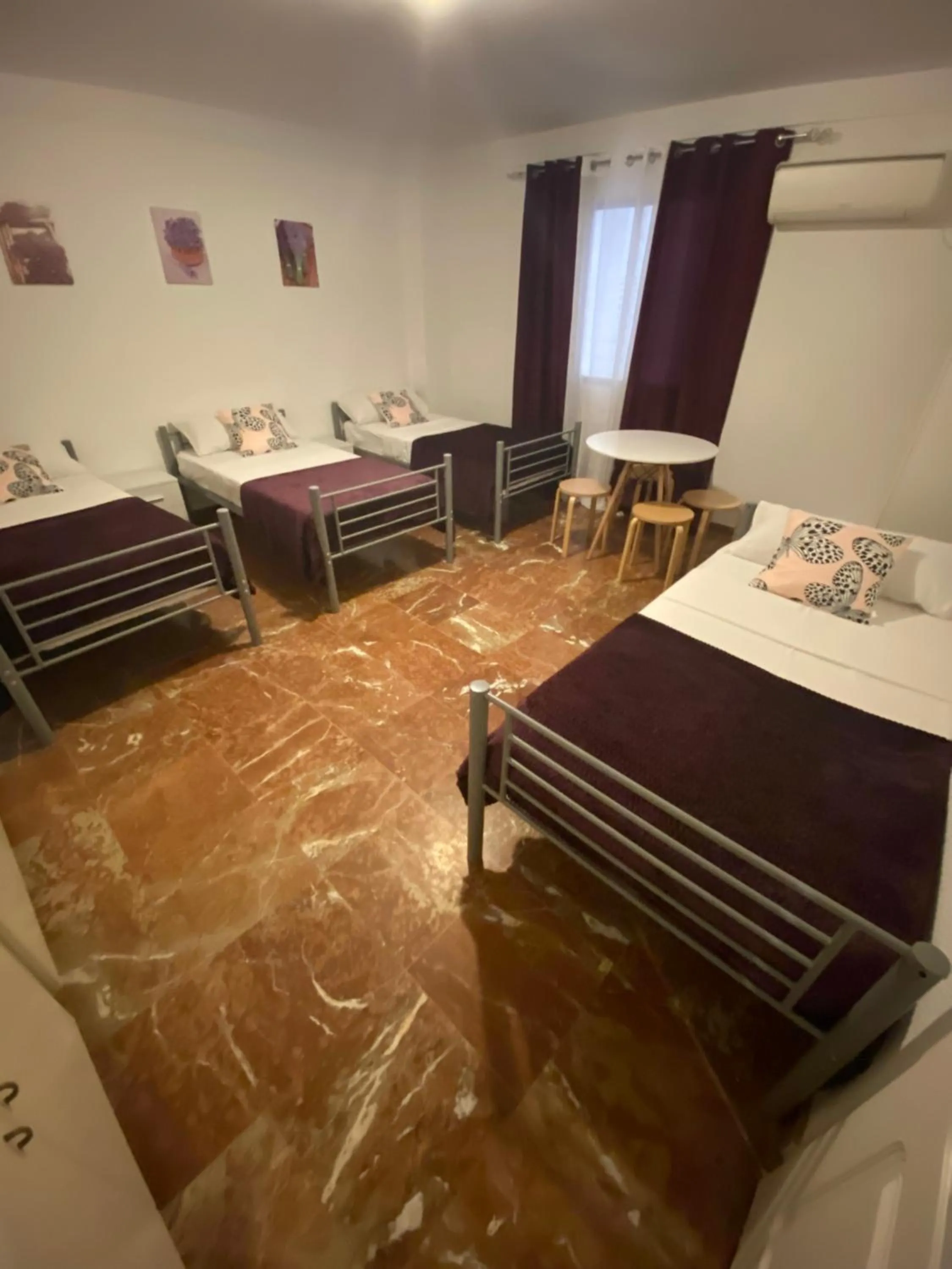 Bed in Pension El Dorado