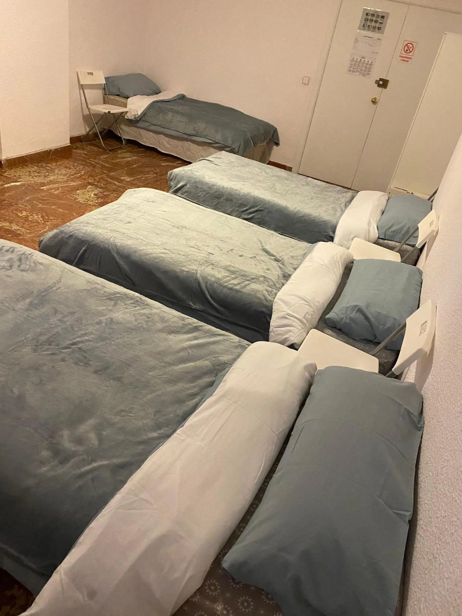 Bed in Pension El Dorado