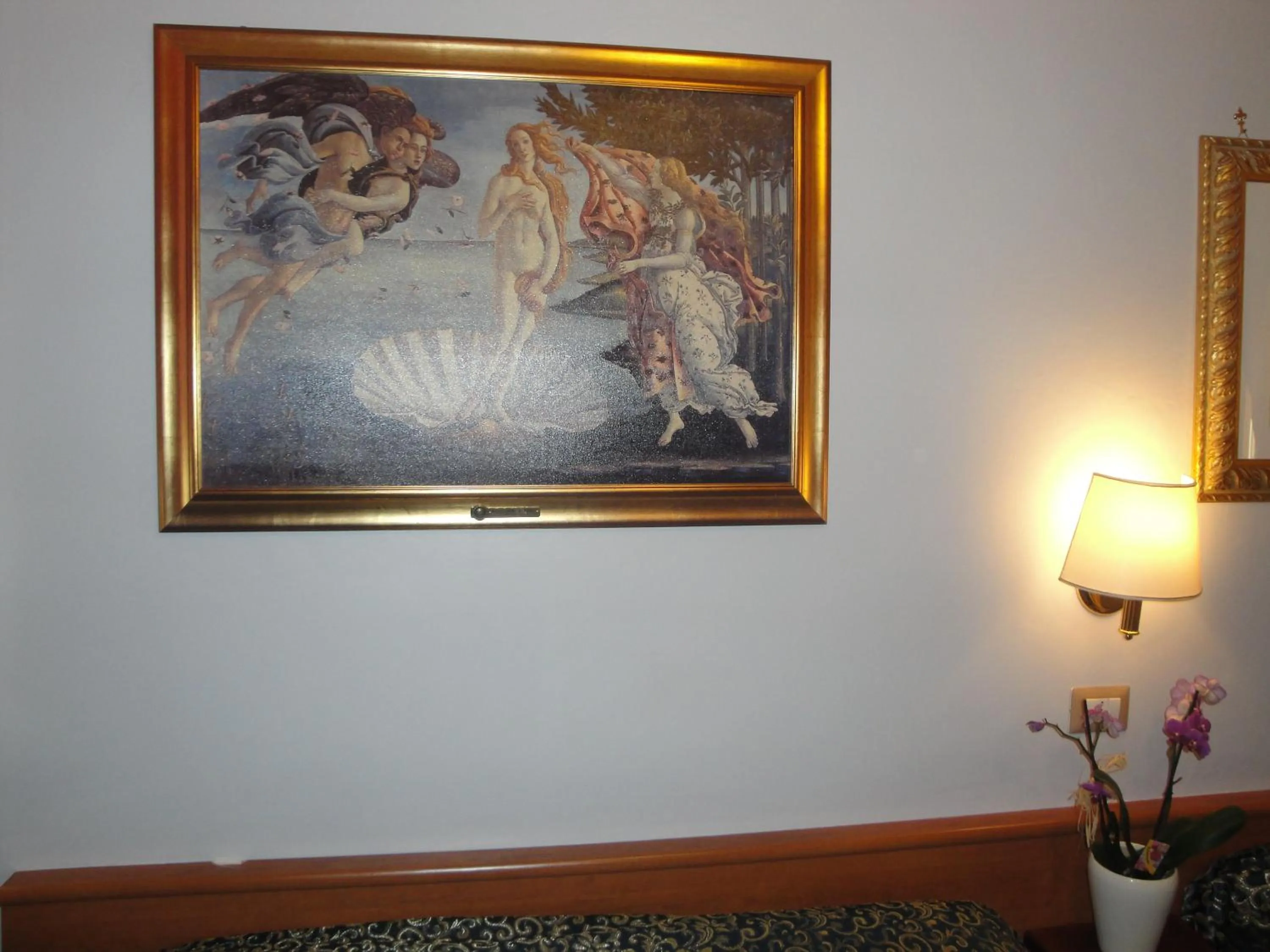 Decorative detail in Hotel Santa Croce