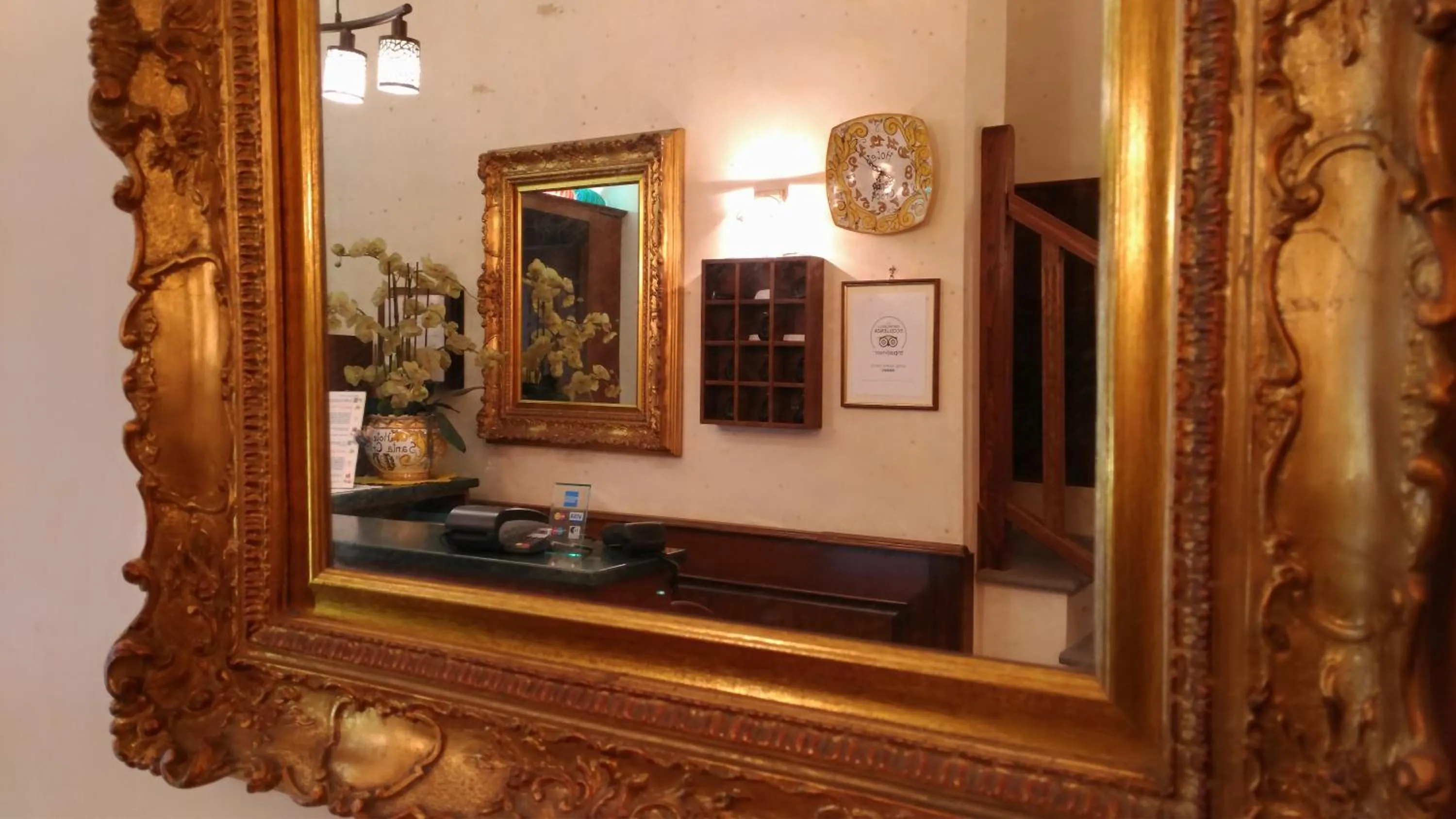 Property logo or sign in Hotel Santa Croce