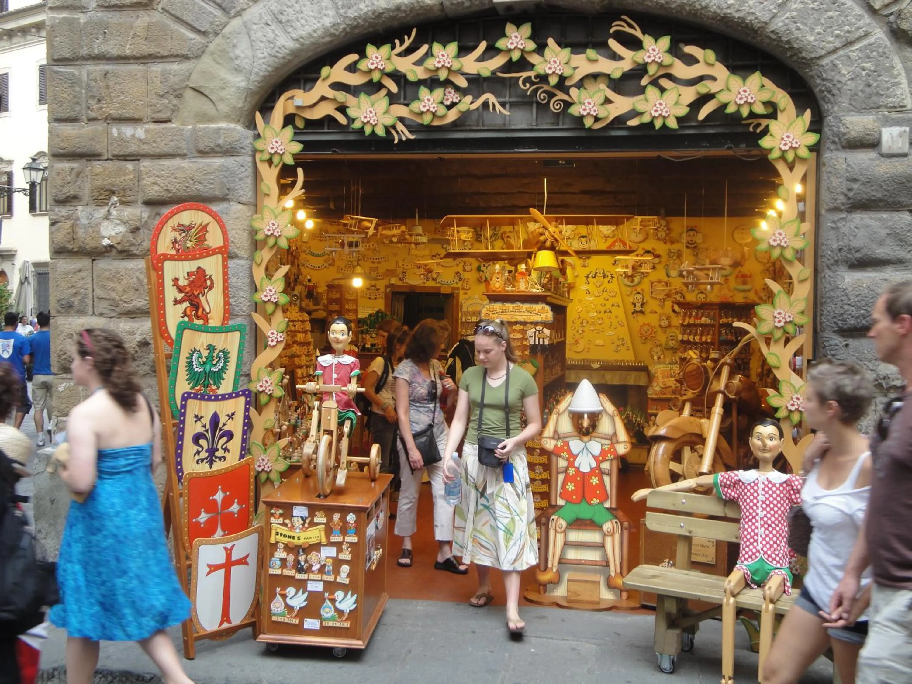 People in Hotel Santa Croce