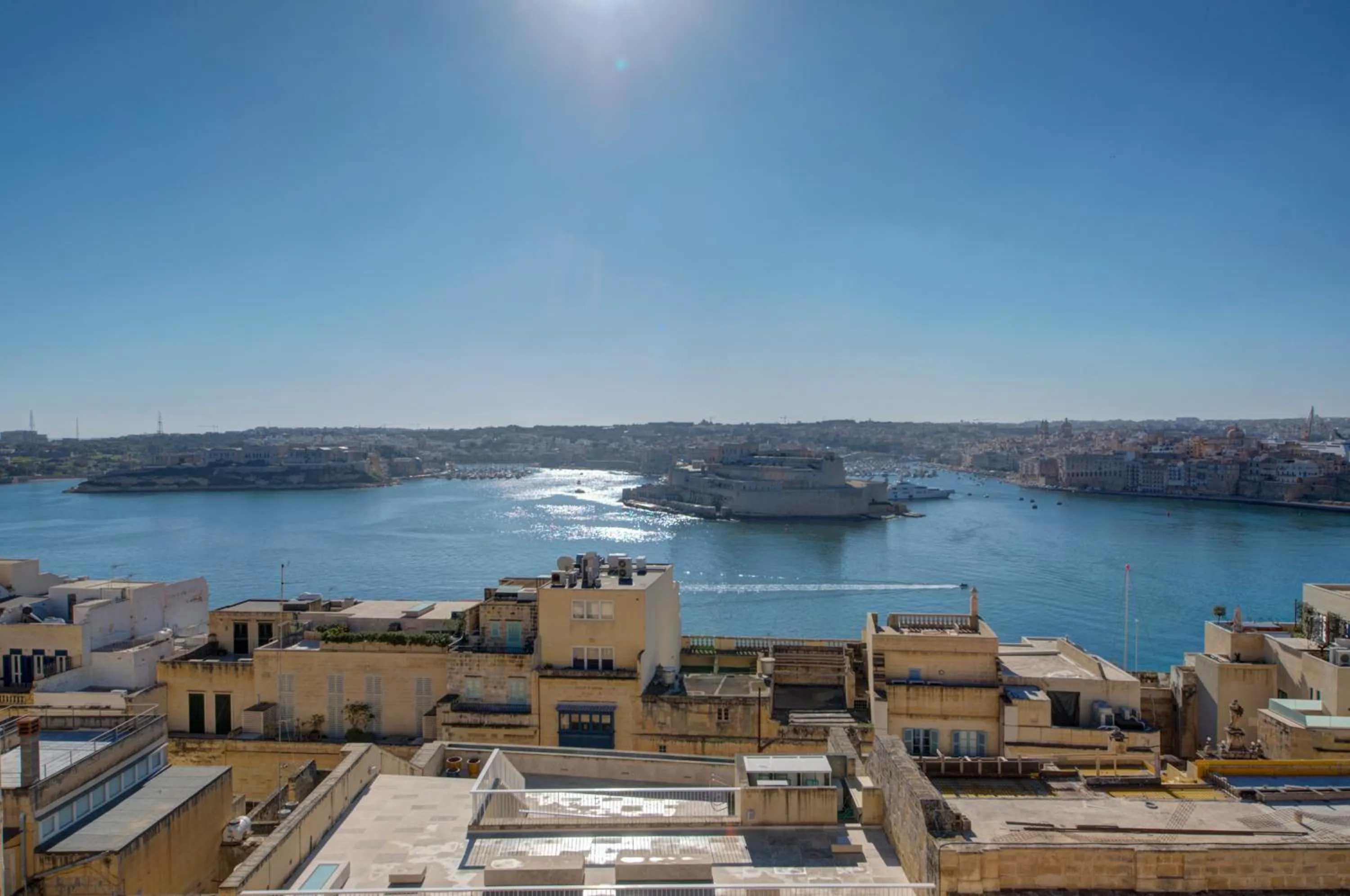 View (from property/room) in Tritoni Harbour suites - Valletta