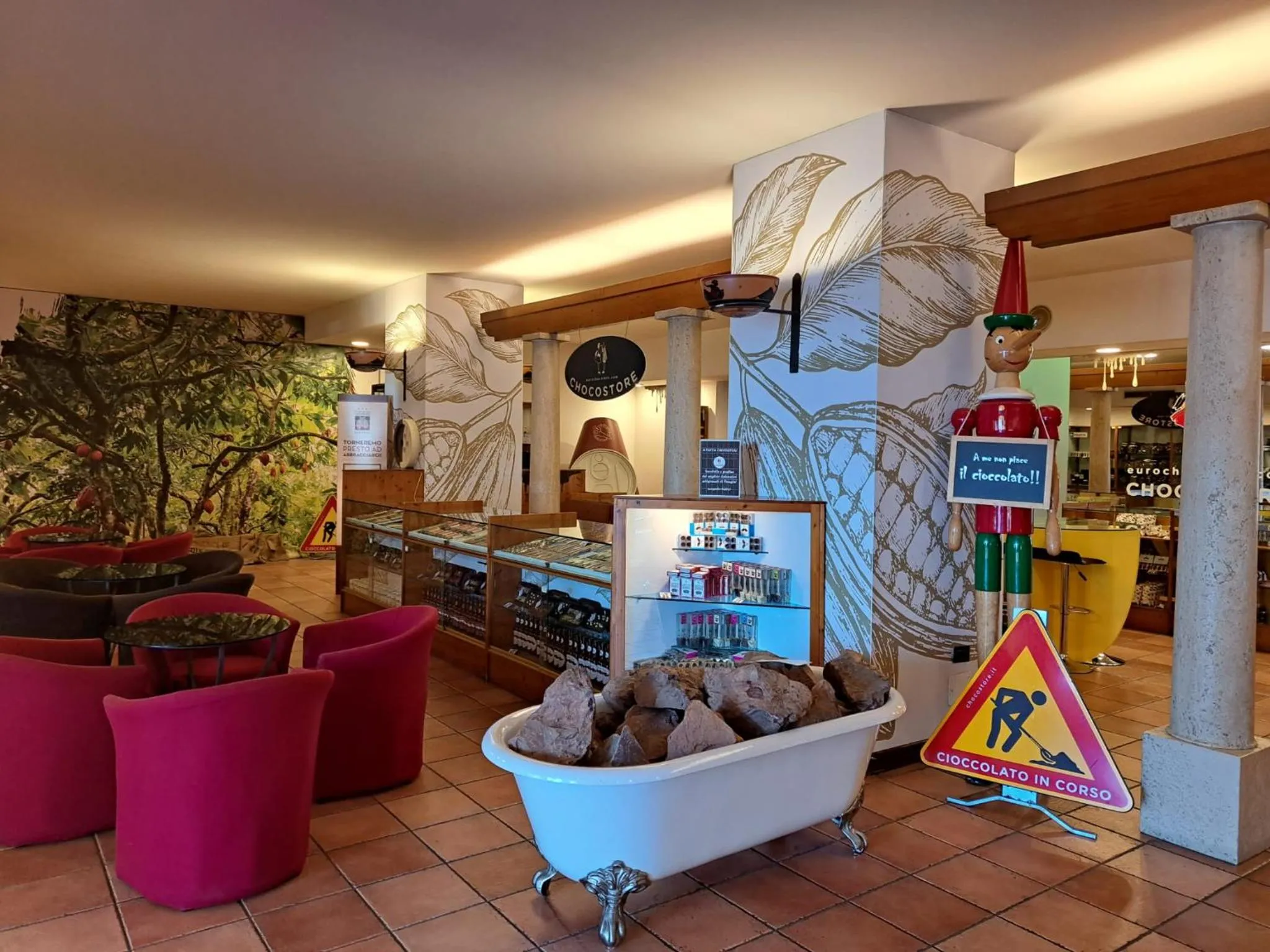 Lobby or reception in Chocohotel