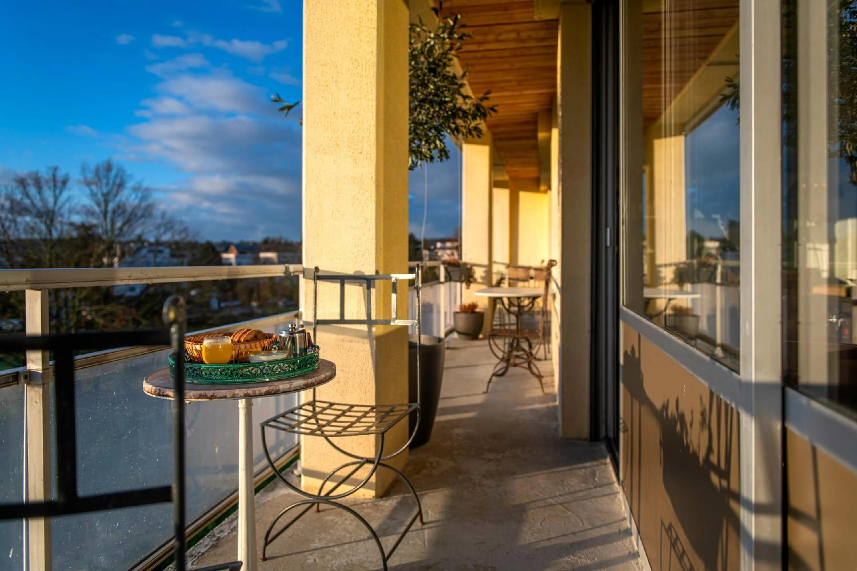 Balcony/Terrace in Hôtel Le Grand Barnum