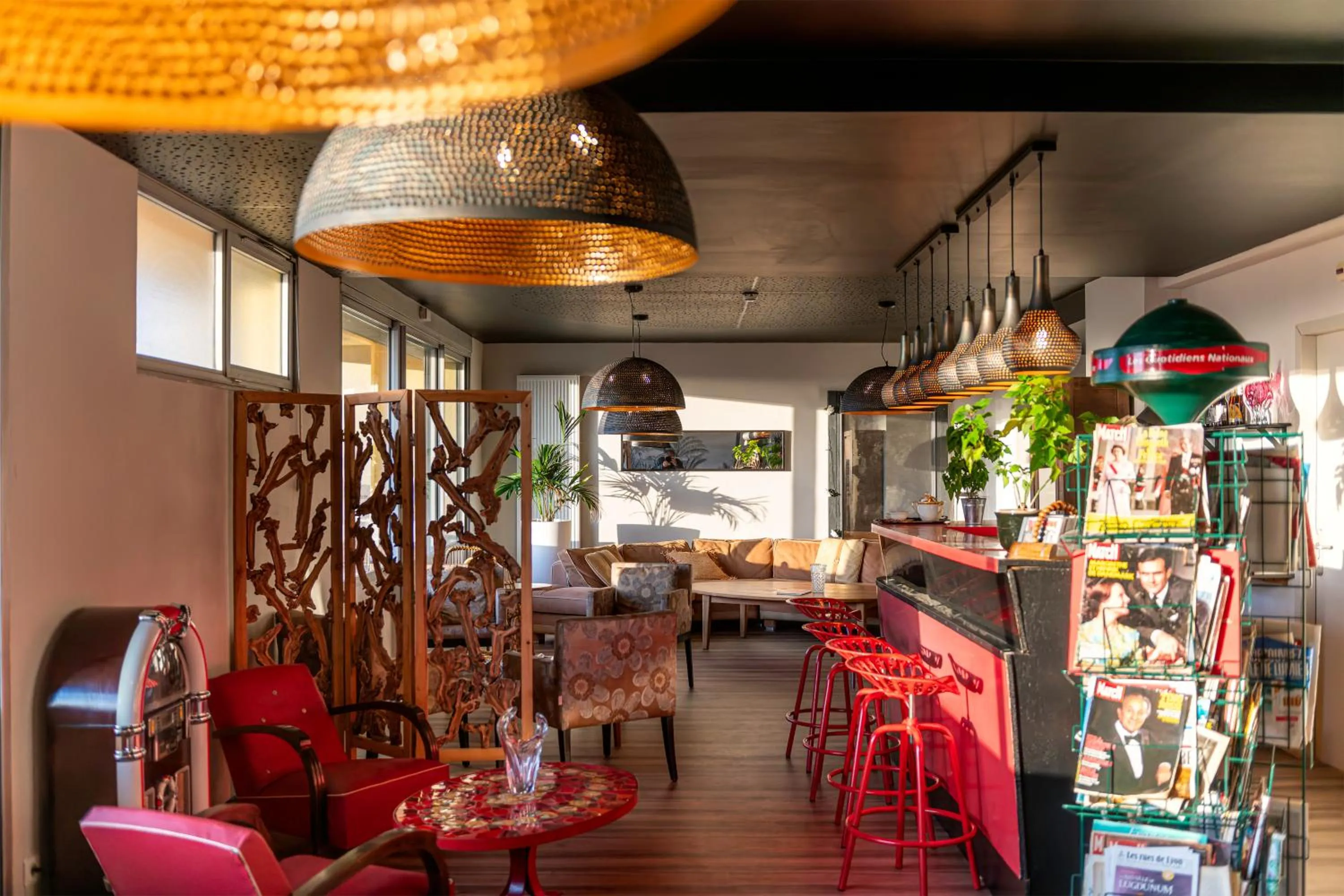 Lounge or bar in Hôtel Le Grand Barnum