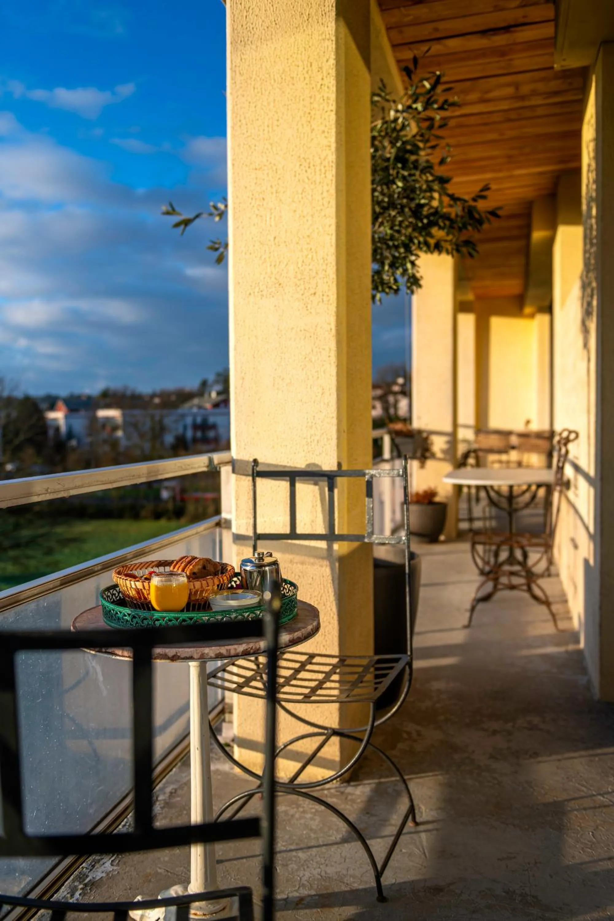 Balcony/Terrace in Hôtel Le Grand Barnum