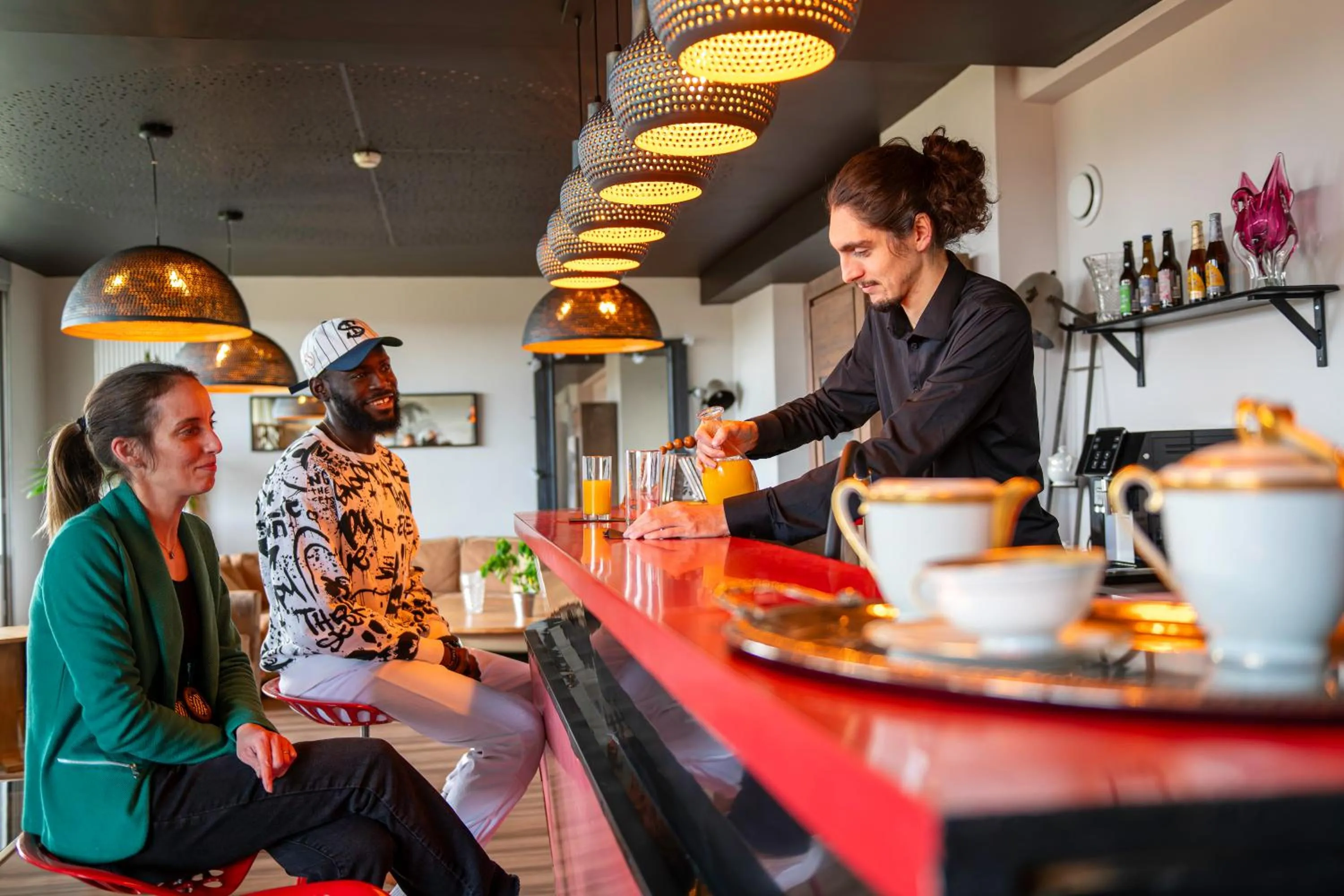 Lounge or bar in Hôtel Le Grand Barnum
