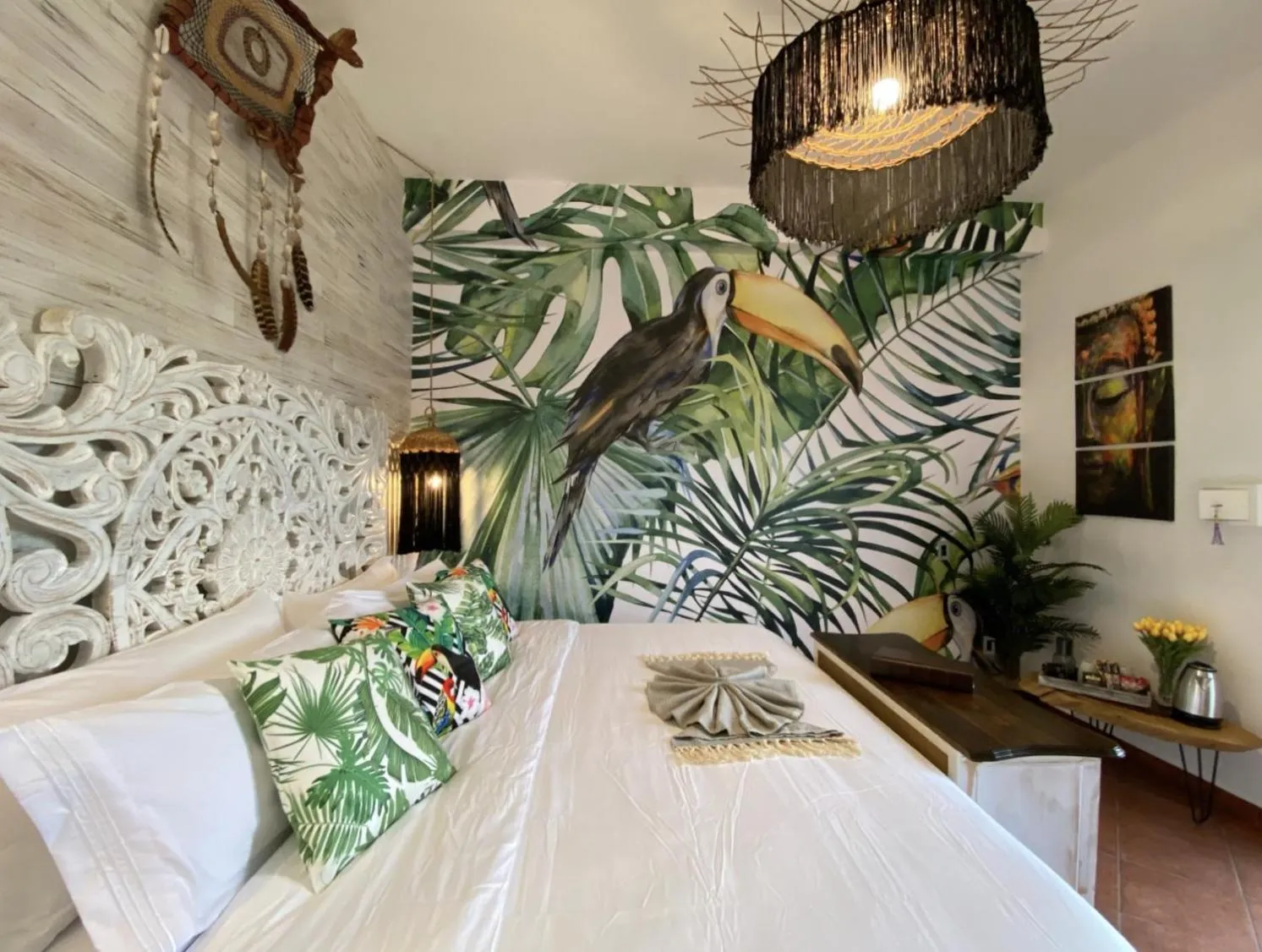 Bed in Castillo Tulum