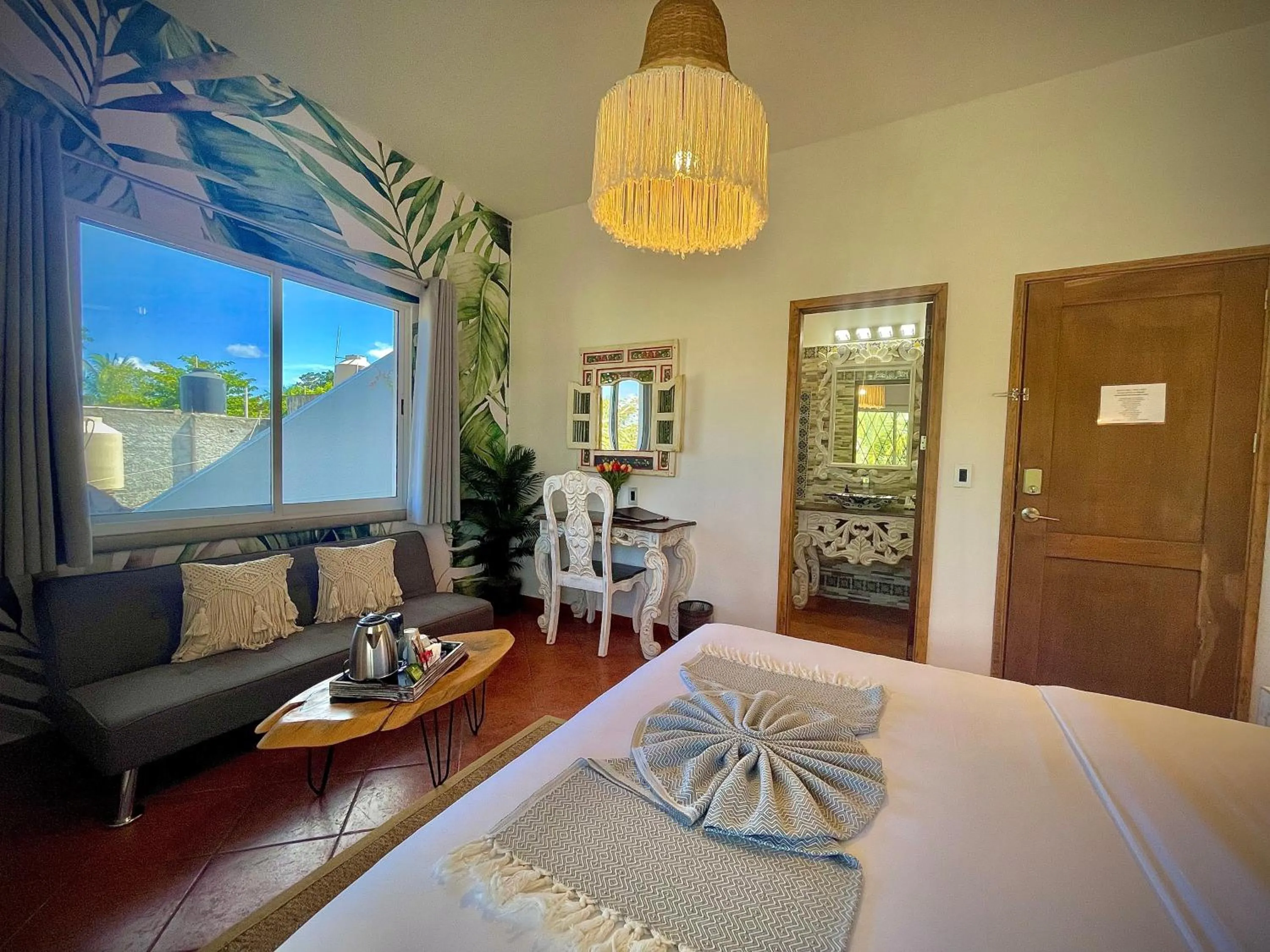 Bed in Castillo Tulum