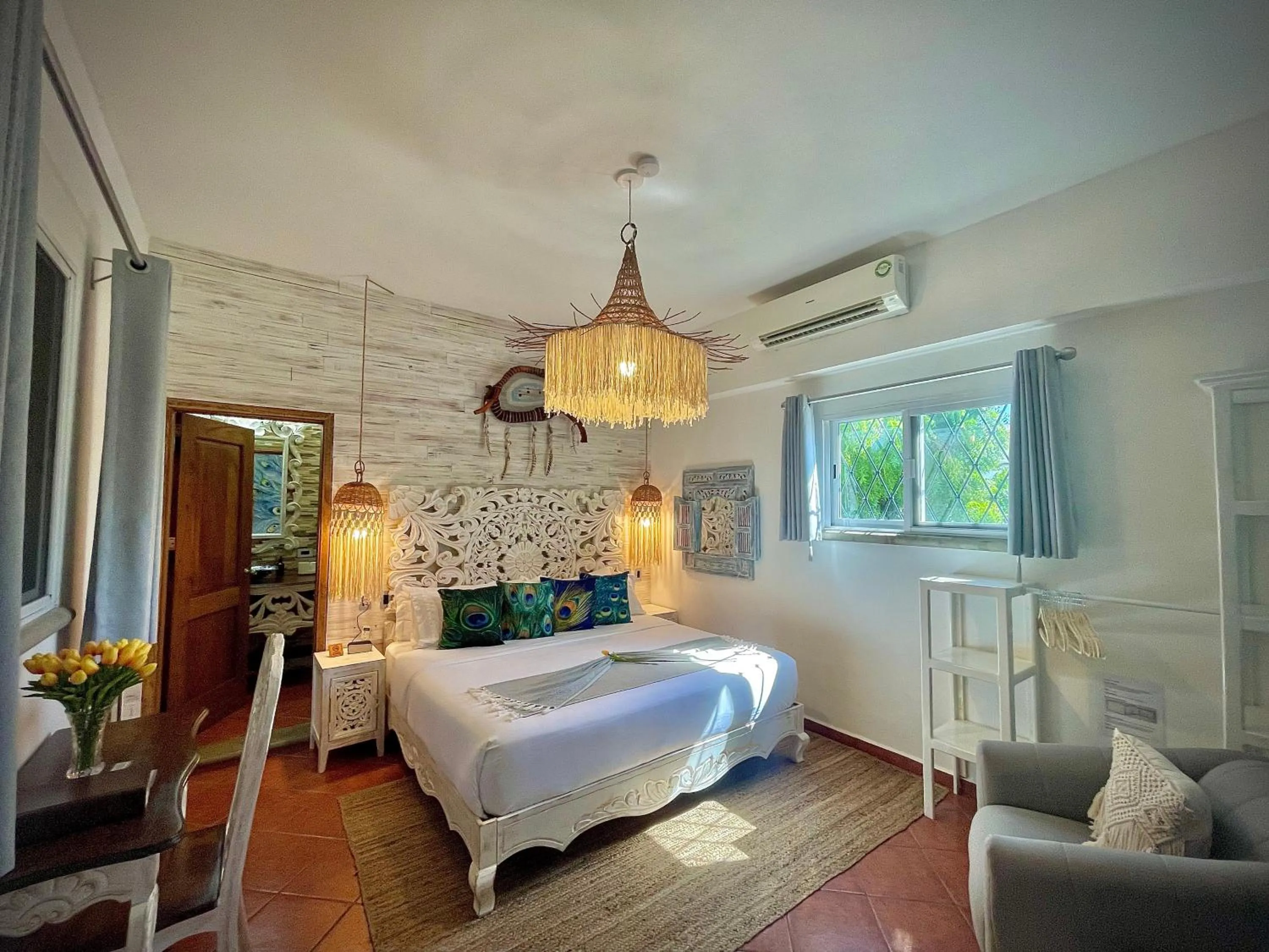 Bed in Castillo Tulum