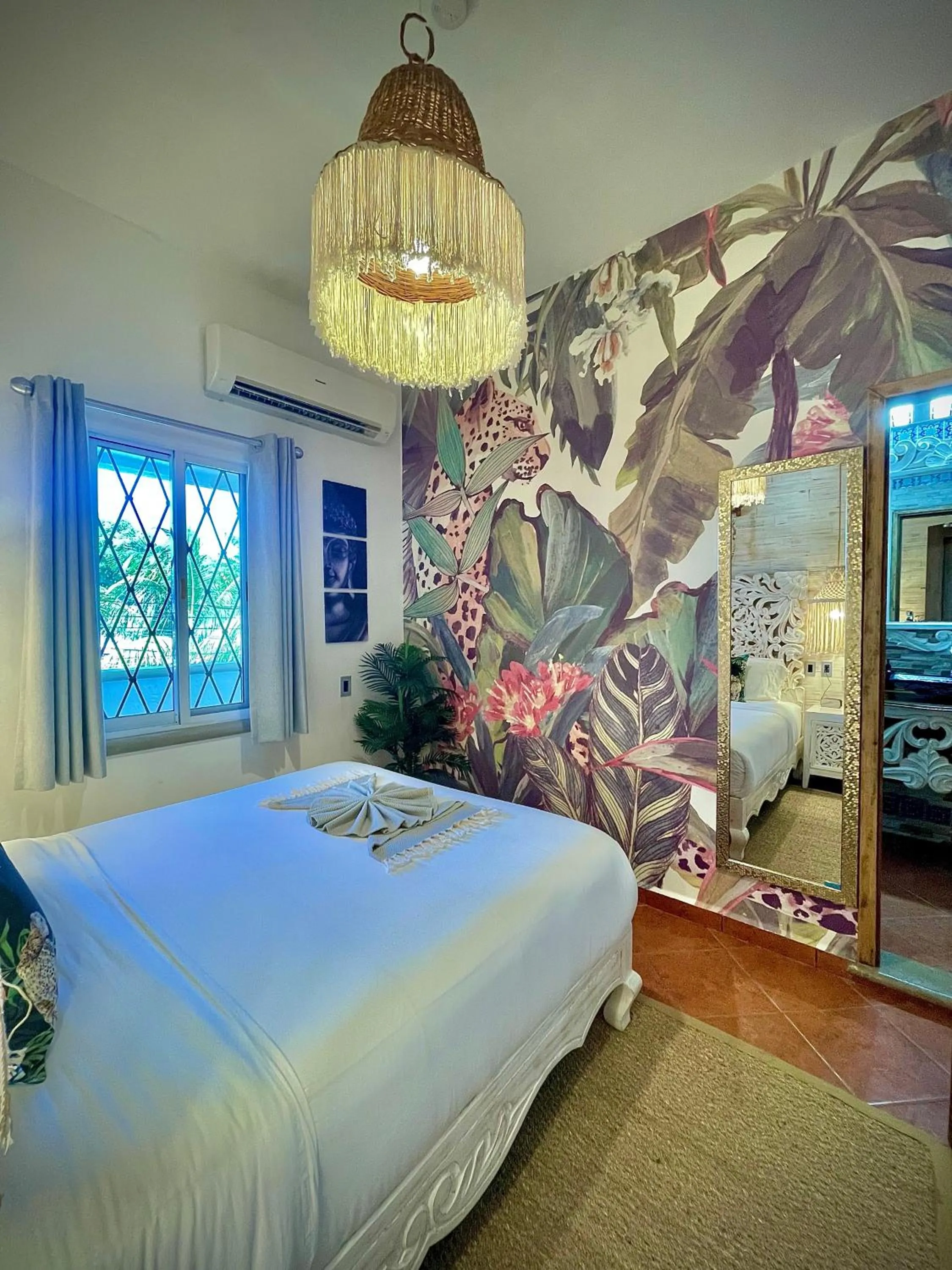 Bed in Castillo Tulum