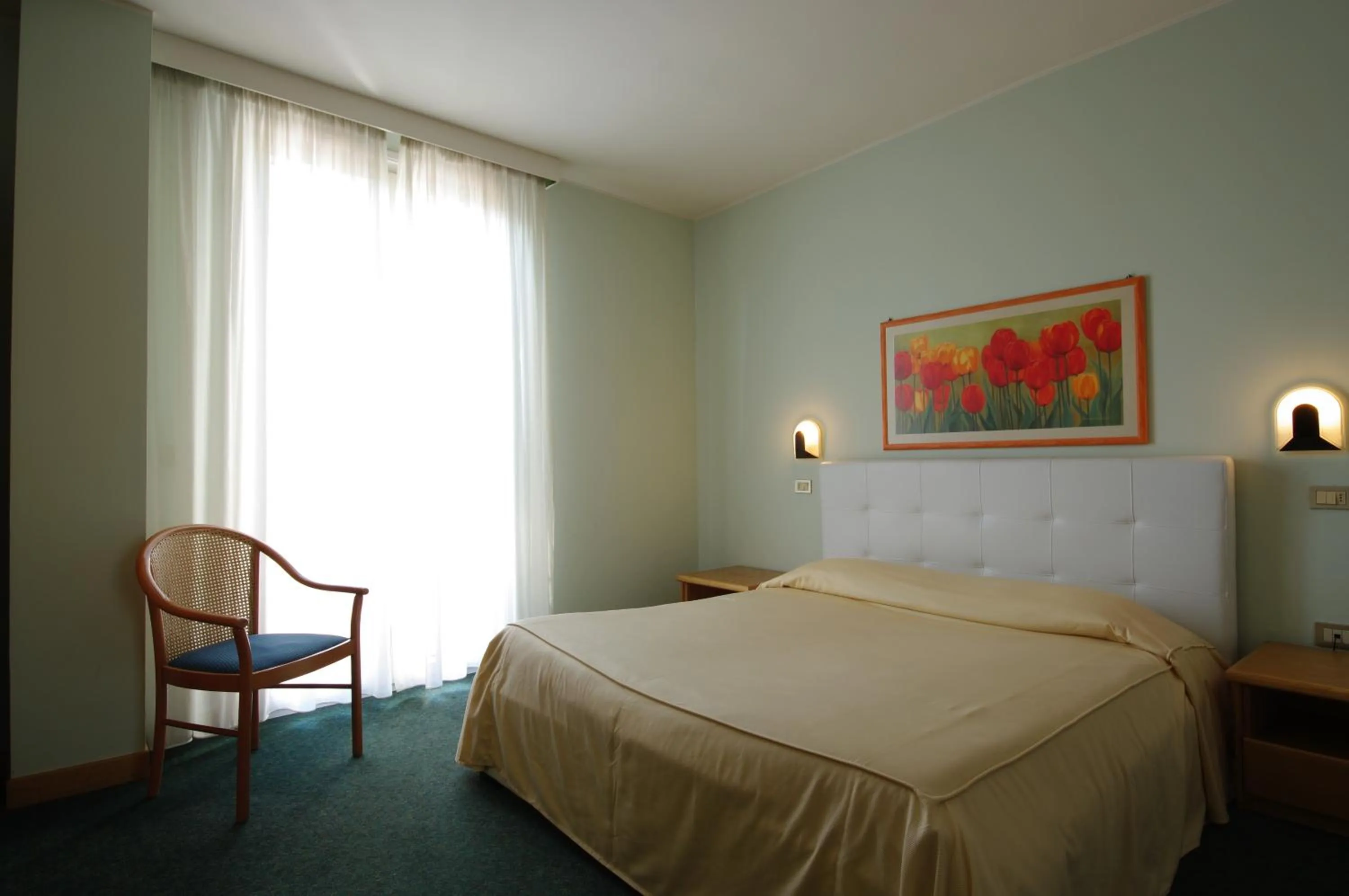 Photo of the whole room, Bed in Hotel Ristorante alla Campagna