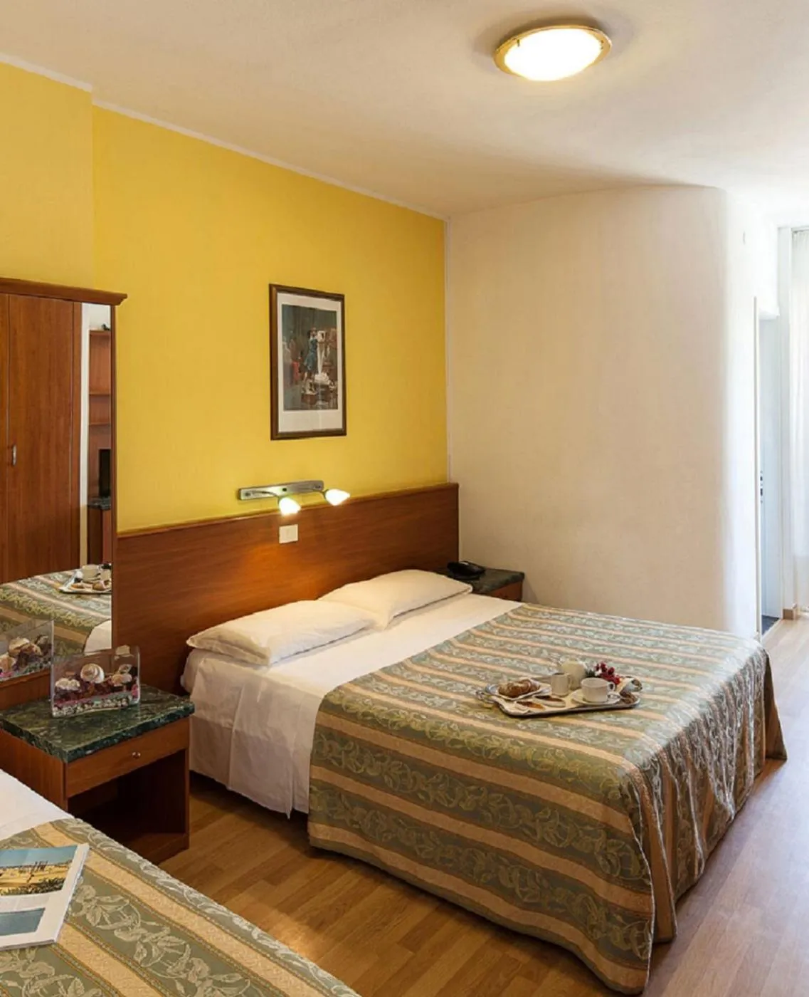 Bedroom, Bed in Hotel Bembo