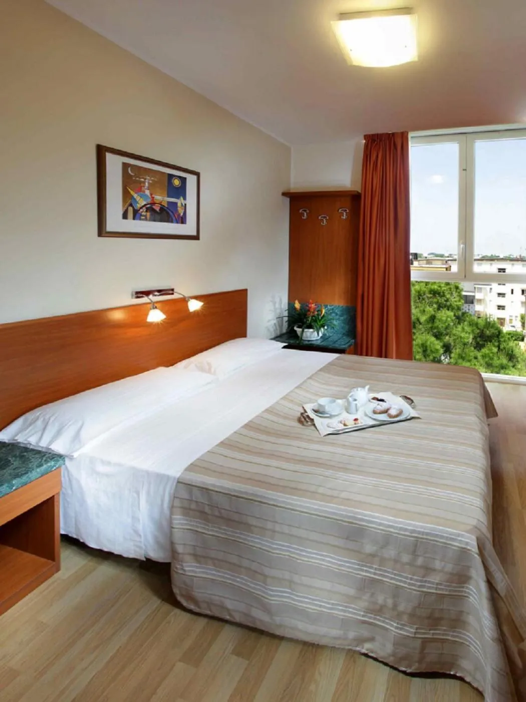 Bedroom, Bed in Hotel Bembo