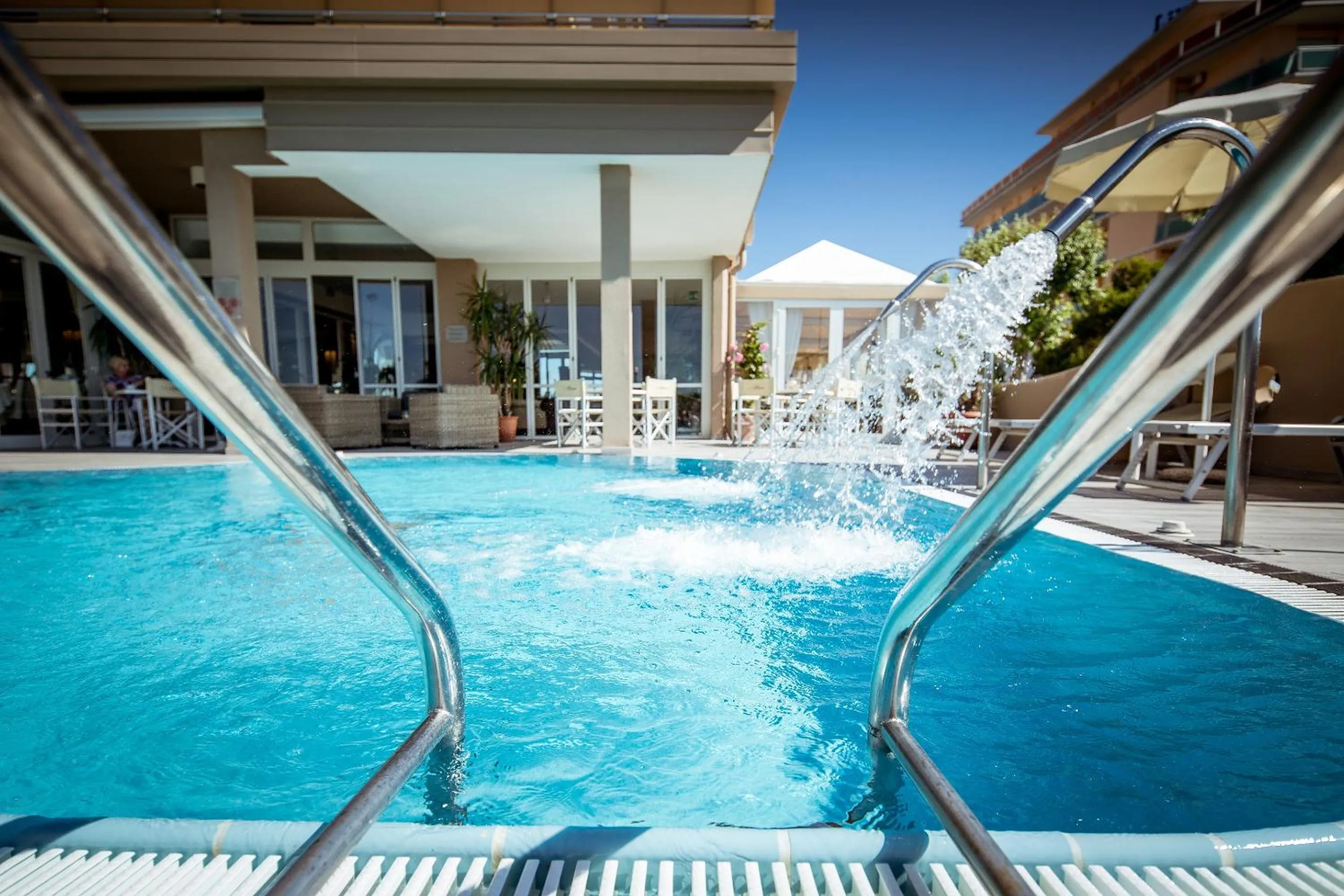 Patio in Hotel Excelsior