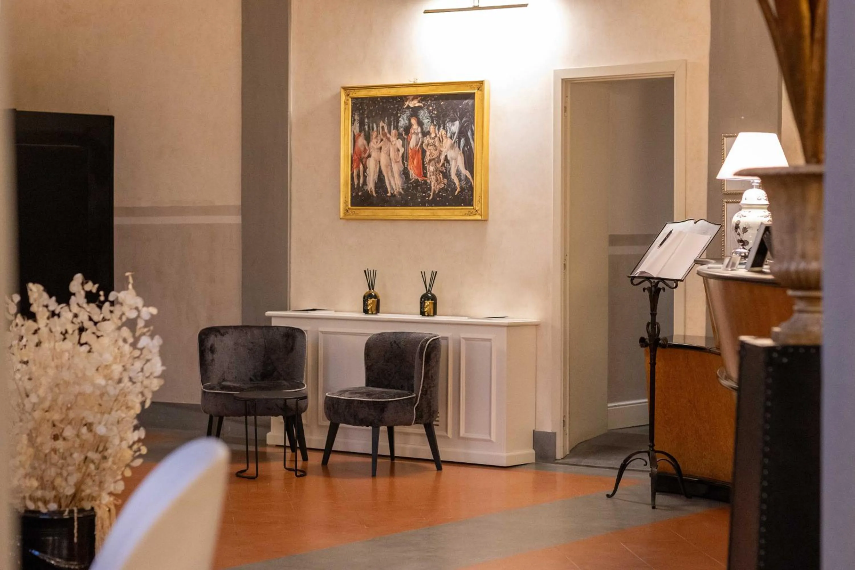 Living room in Relais Hotel Centrale "Dimora Storica"
