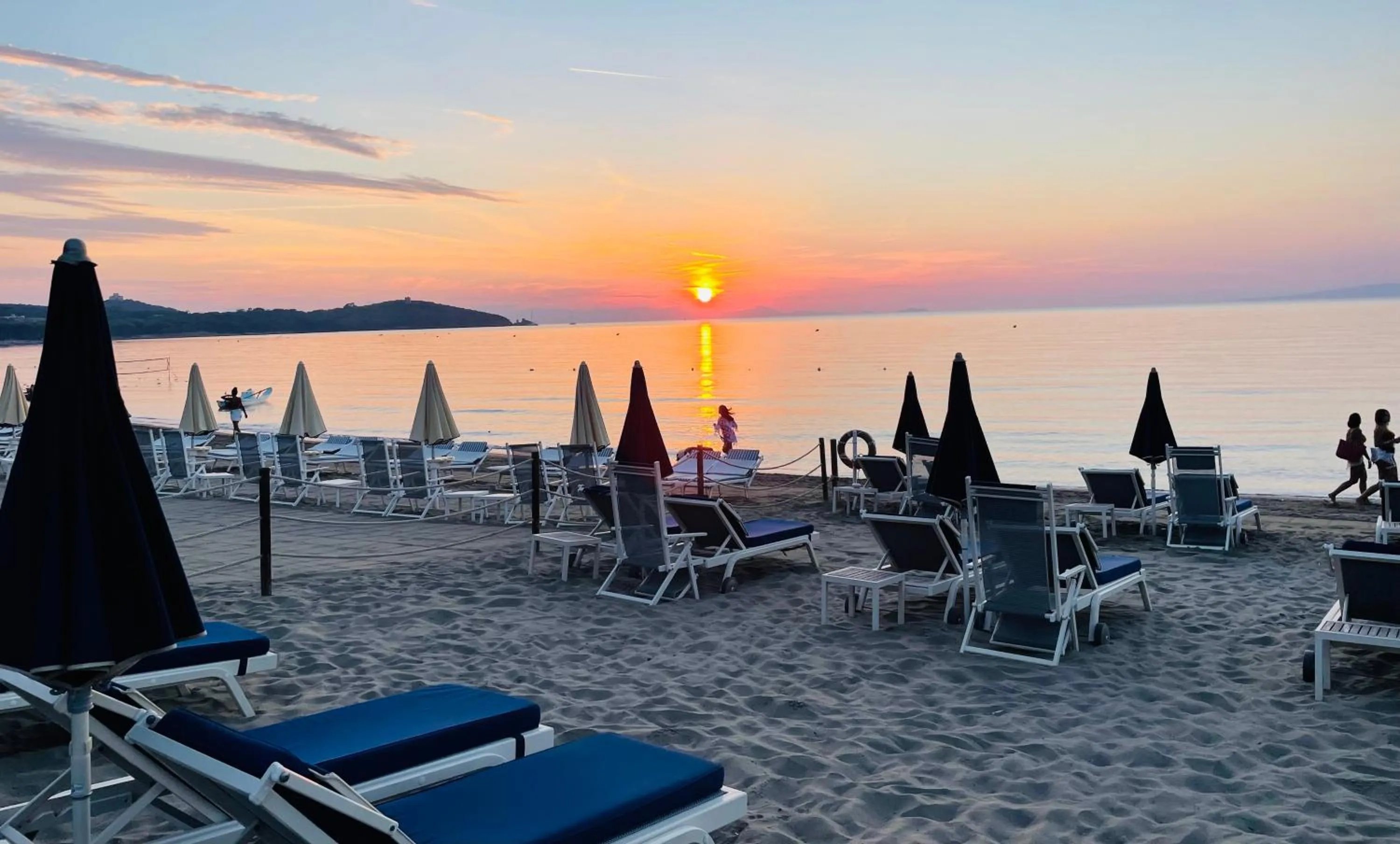 Beach in Gallia Palace Hotel - Relais & Châteaux