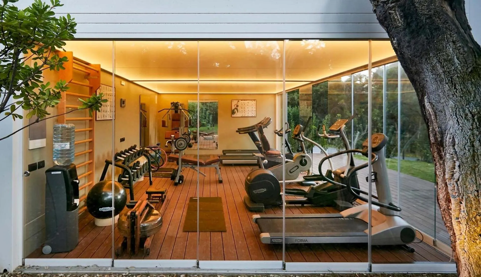 Fitness centre/facilities in Gallia Palace Hotel - Relais & Châteaux