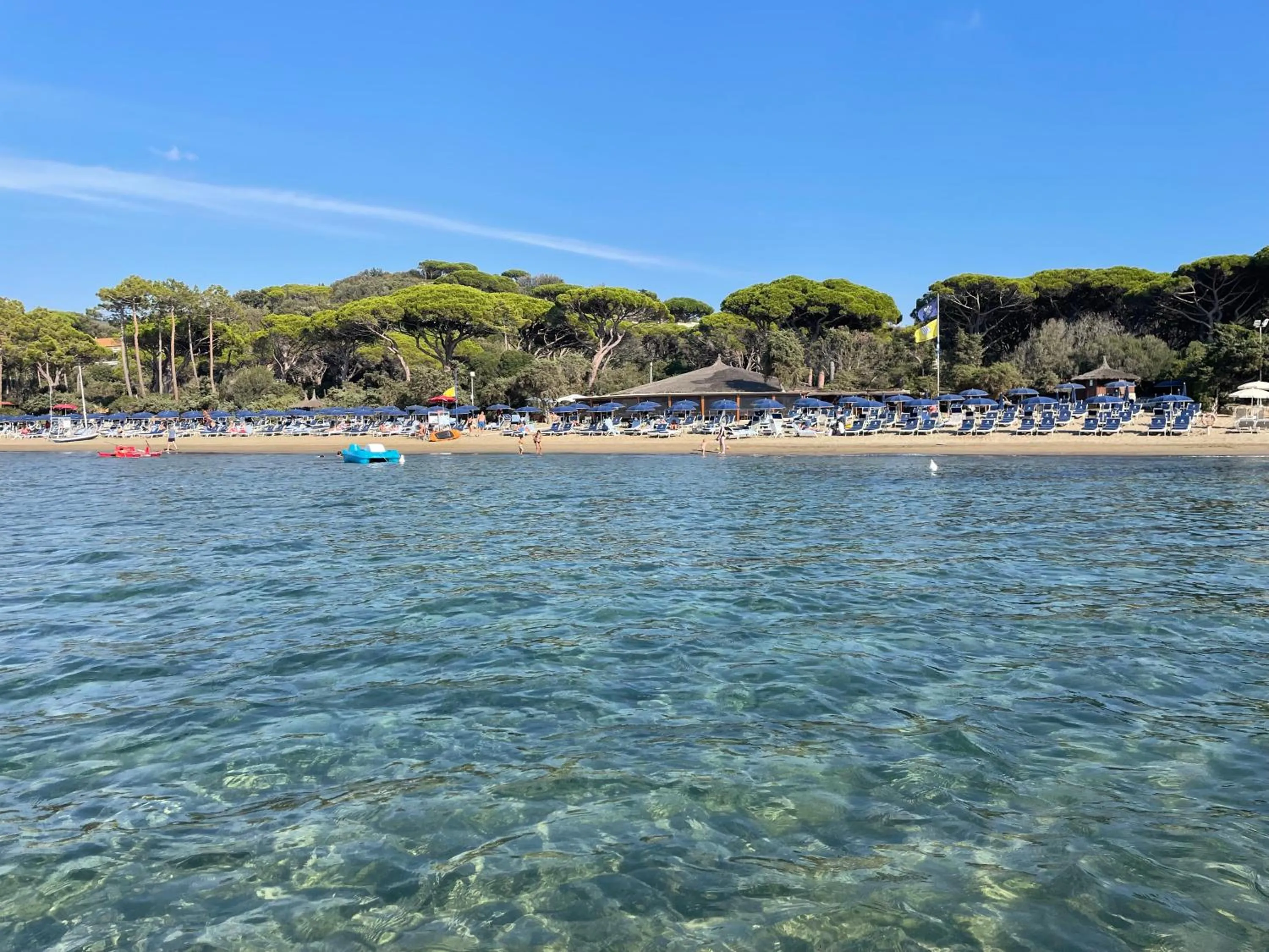 Beach in Gallia Palace Hotel - Relais & Châteaux