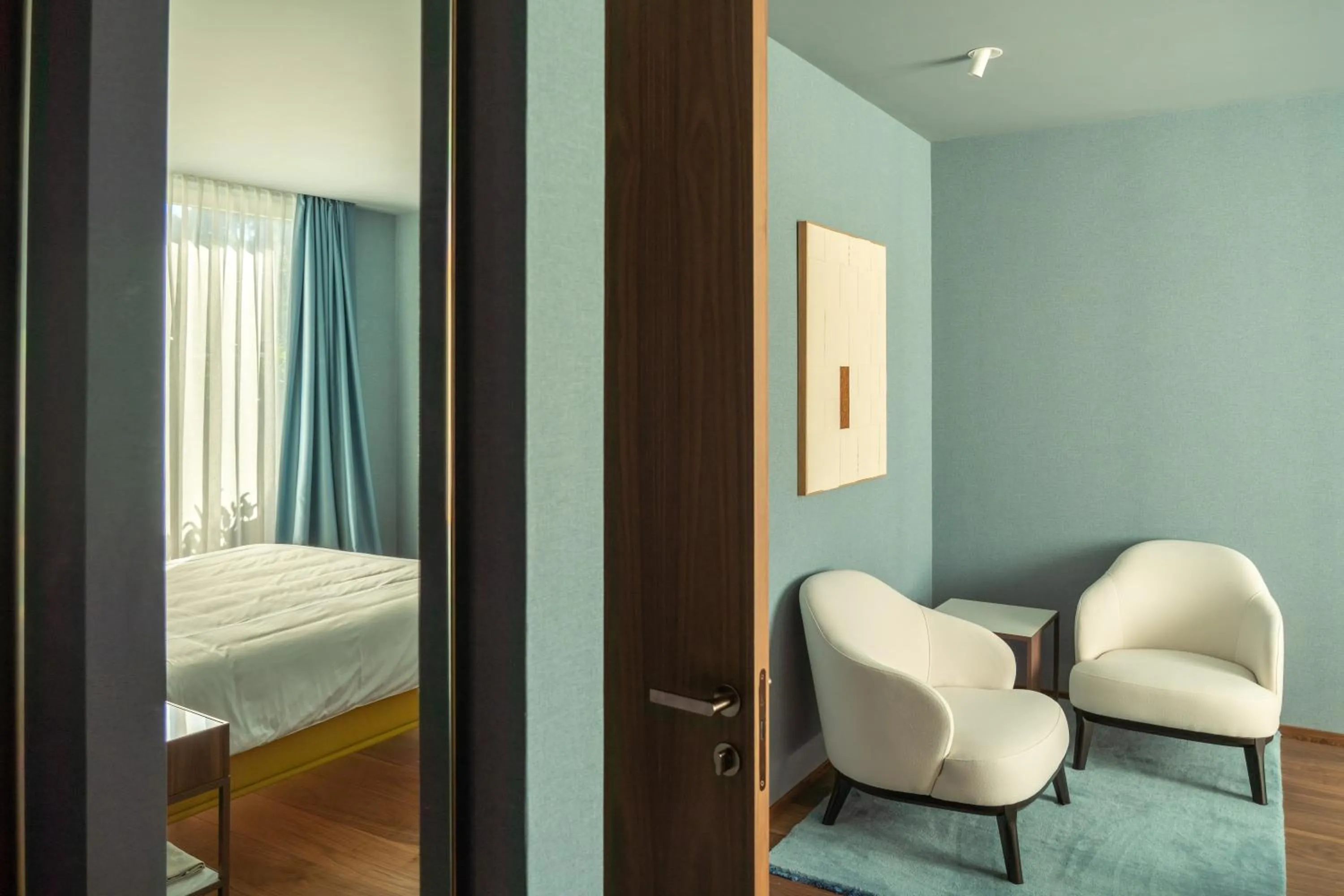 Bedroom, Bed in Gallia Palace Hotel - Relais & Châteaux