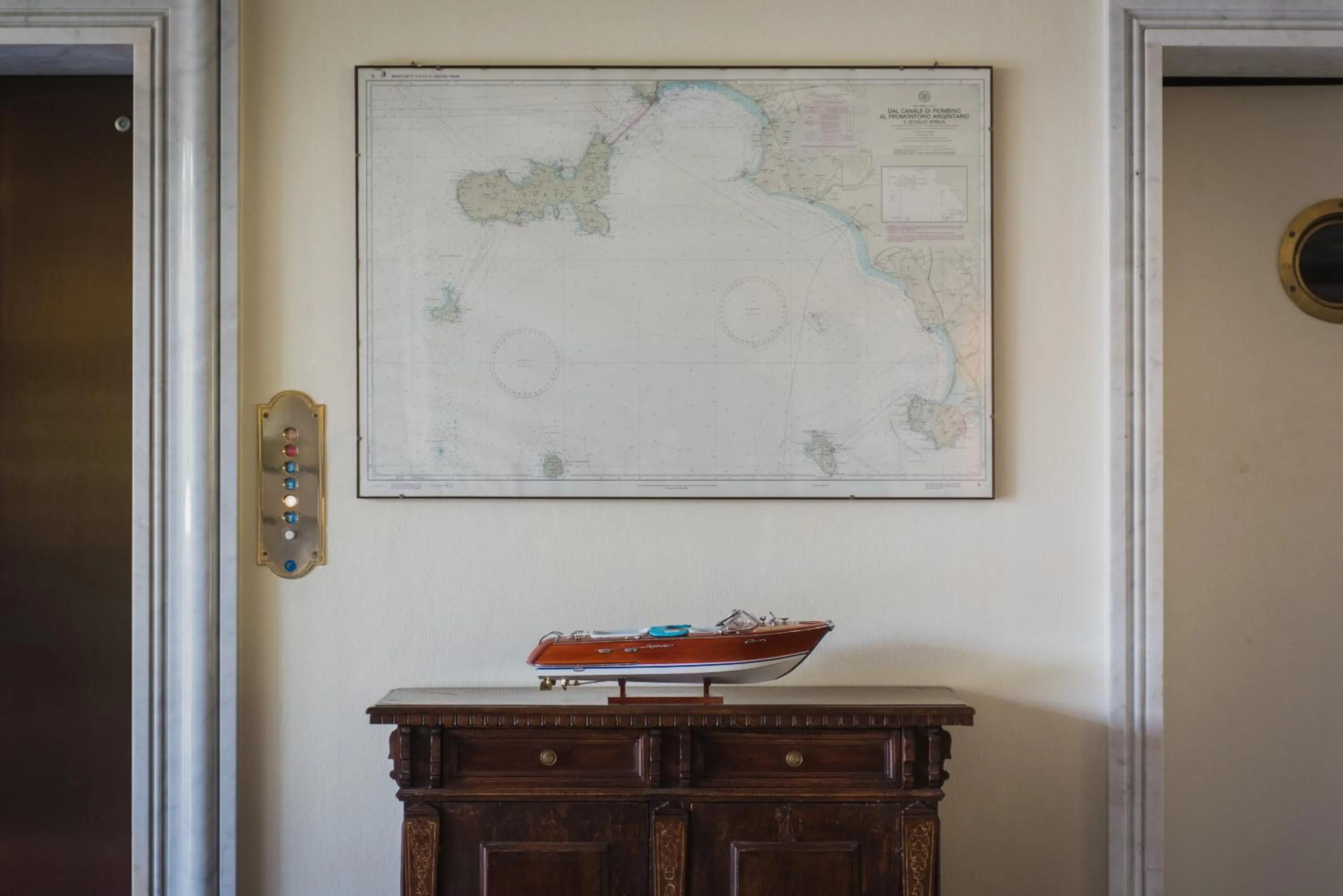 Decorative detail in Gallia Palace Hotel - Relais & Châteaux