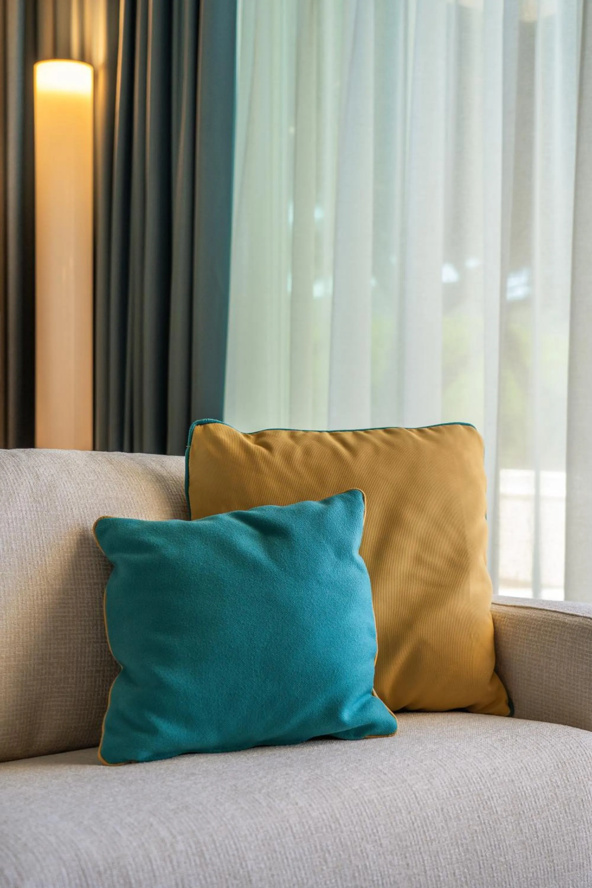 Living room, Bed in Gallia Palace Hotel - Relais & Châteaux