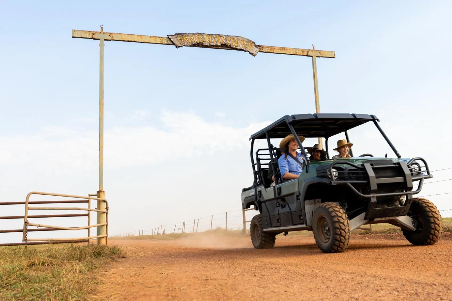 On site in Finniss River Lodge