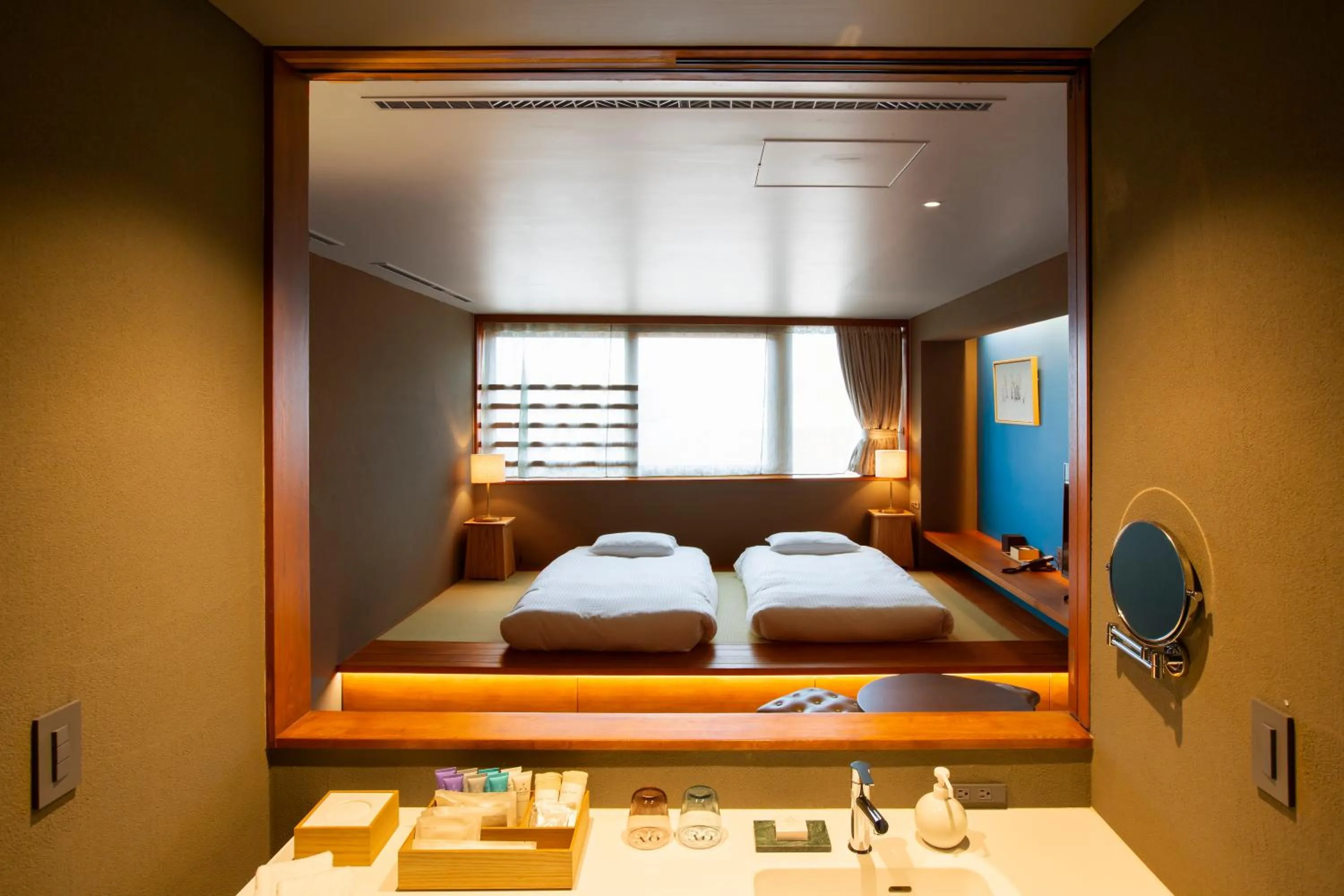 Bed in HOTEL AO KAMAKURA