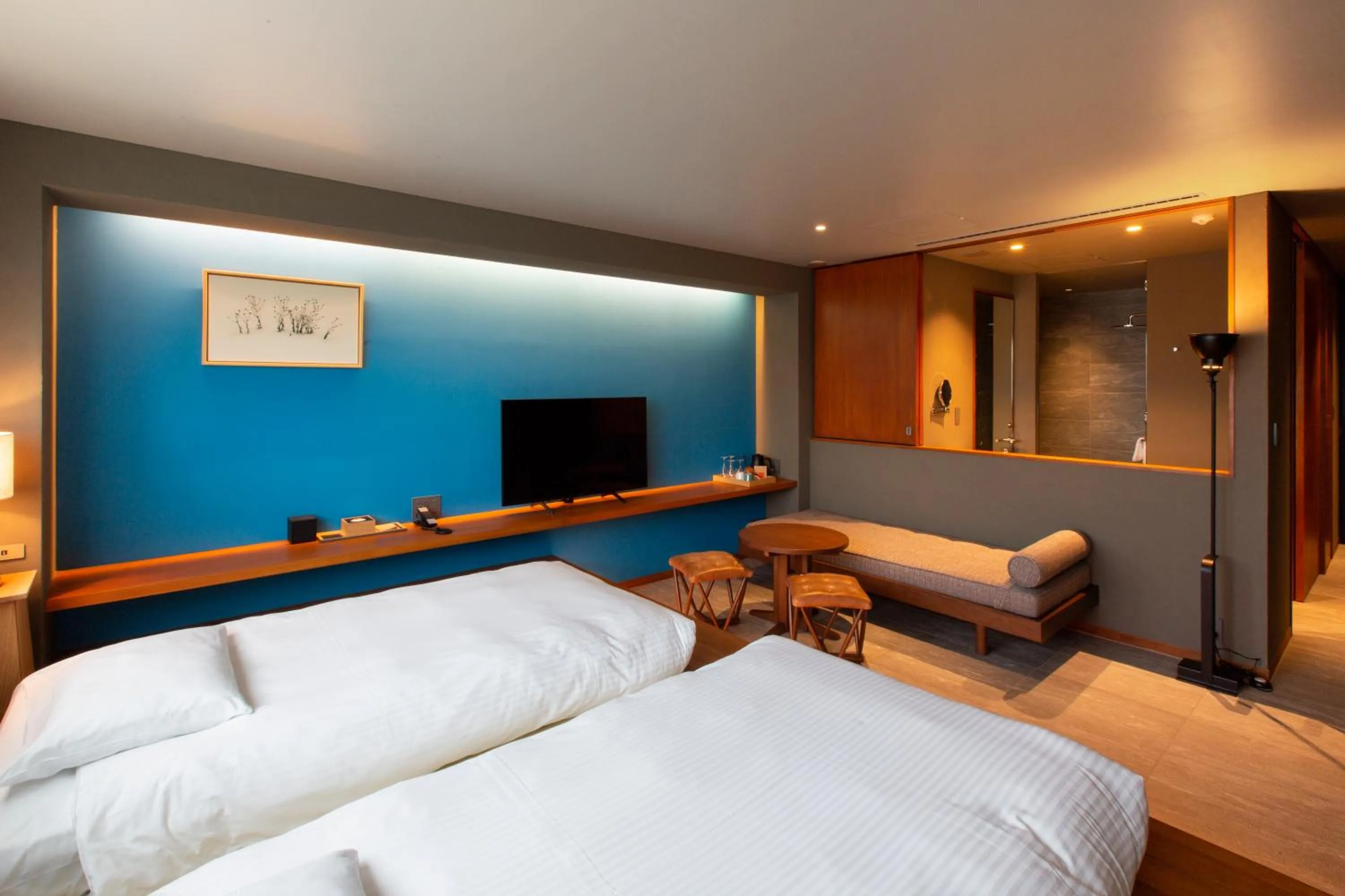 Bed in HOTEL AO KAMAKURA