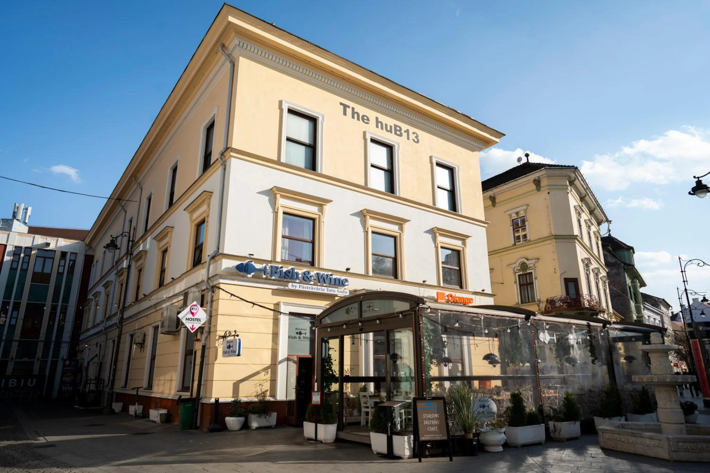 Property building in B13 Hostel