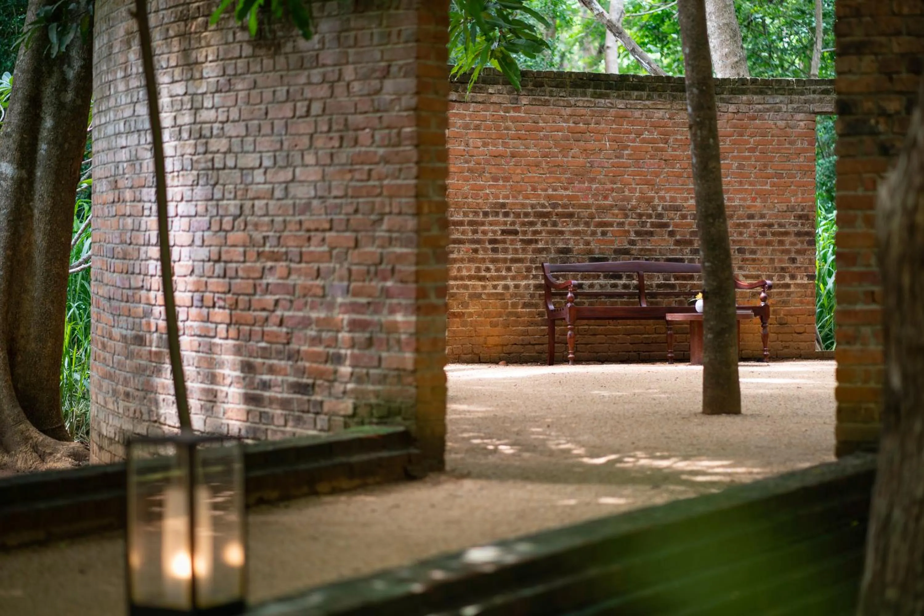 Inner courtyard view in Taru Villas Maia - Habarana