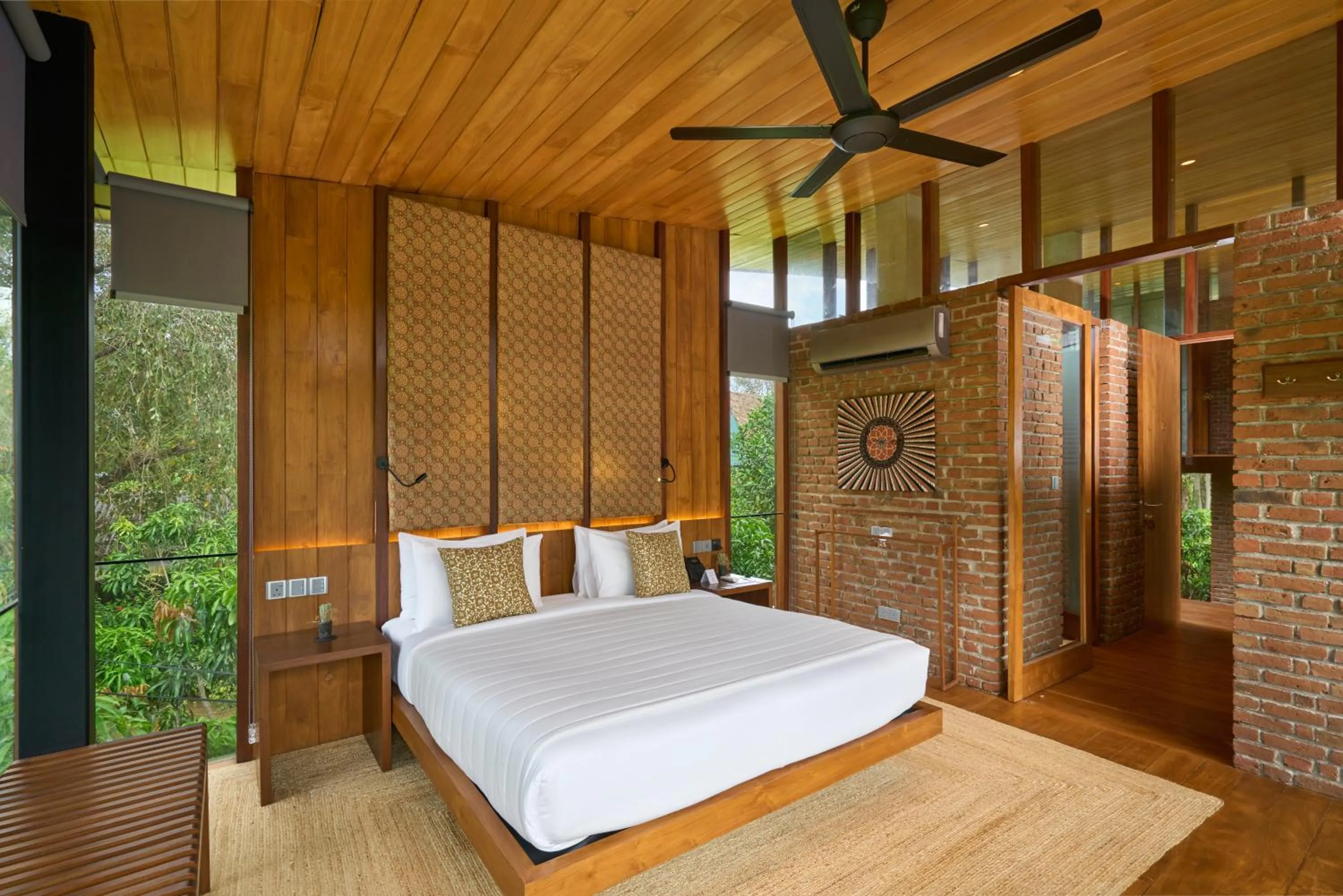 Bedroom, Bed in Taru Villas Maia - Habarana