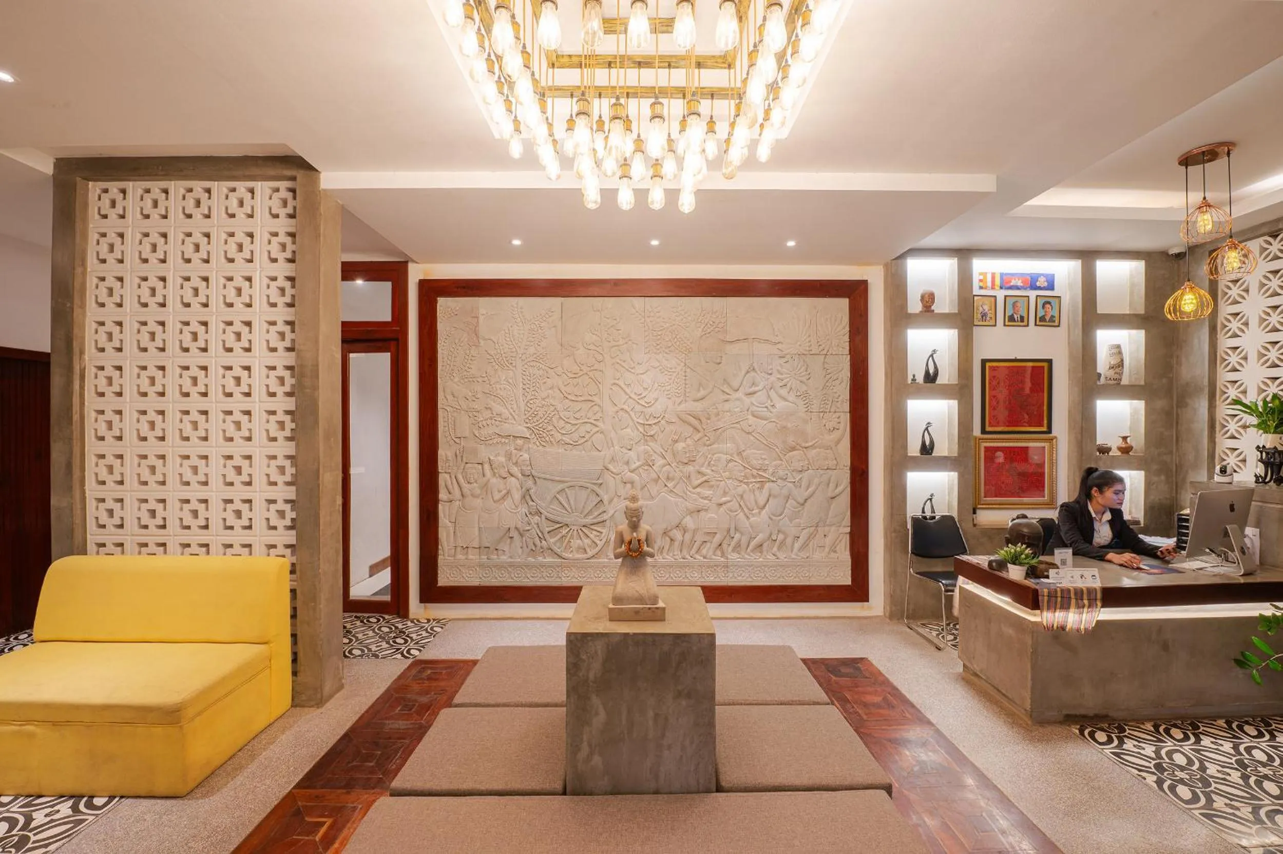 Living room in Victoria Central Residence