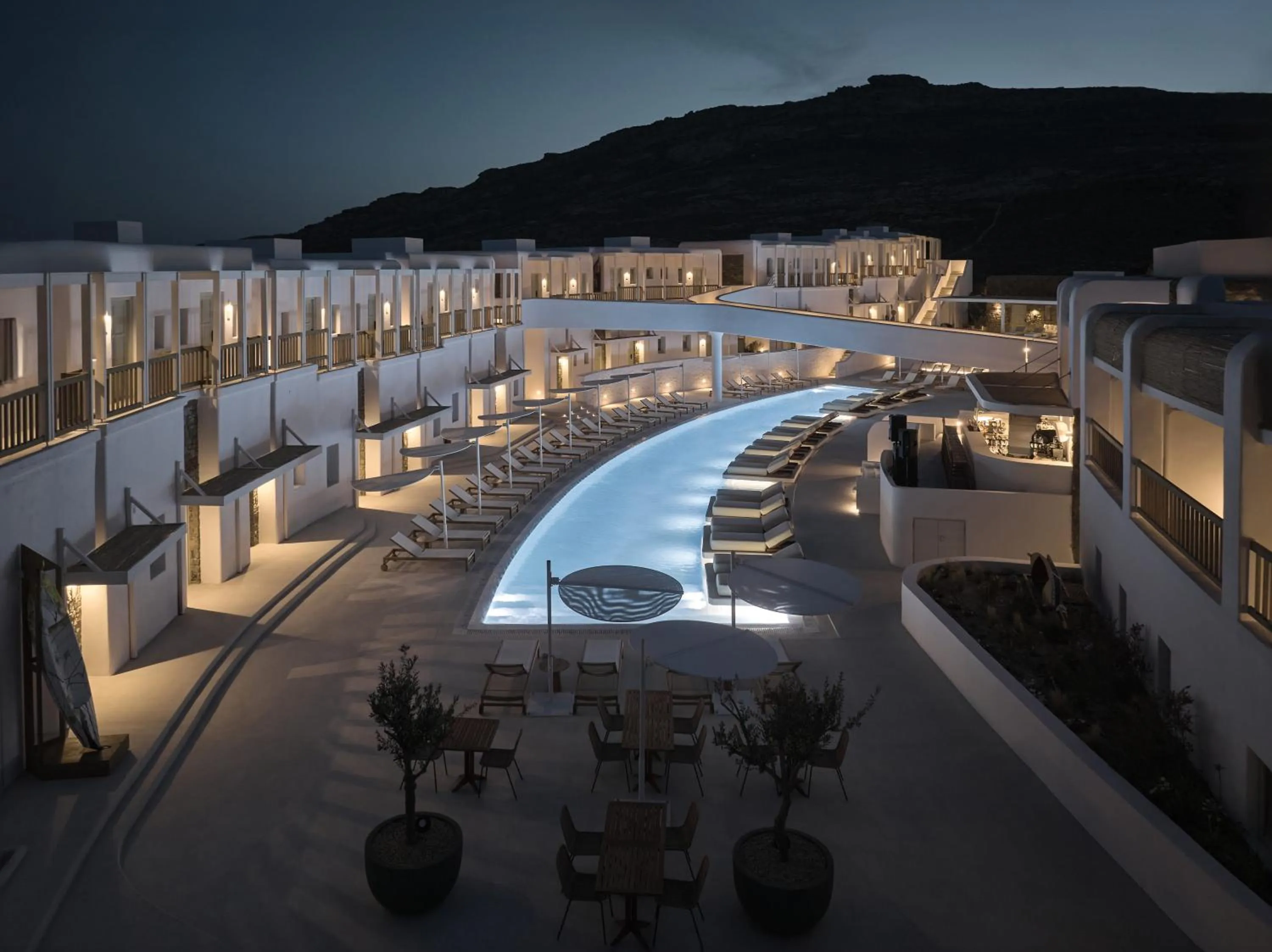 Property building in Yi Hotel Mykonos