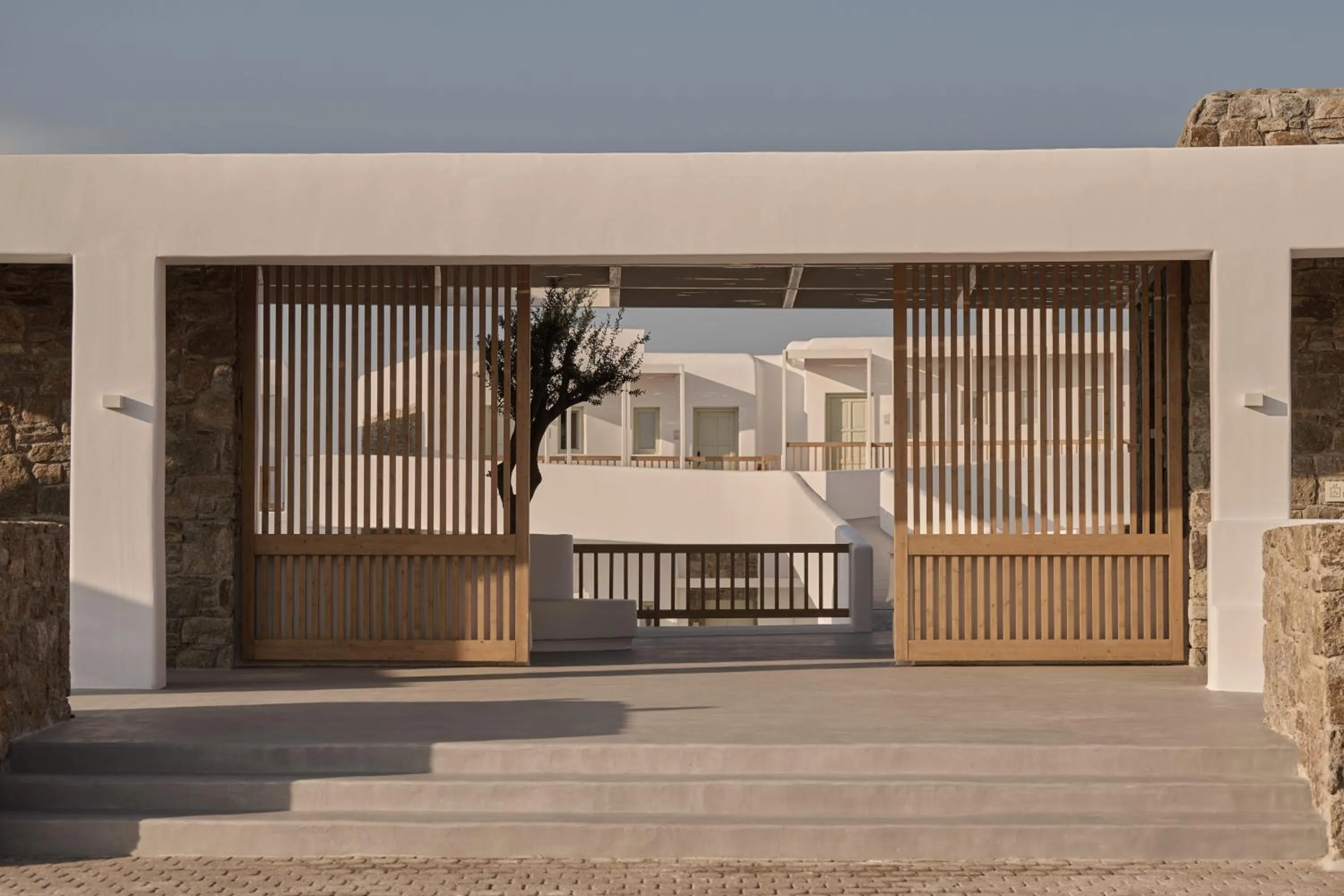 Property building in Yi Hotel Mykonos