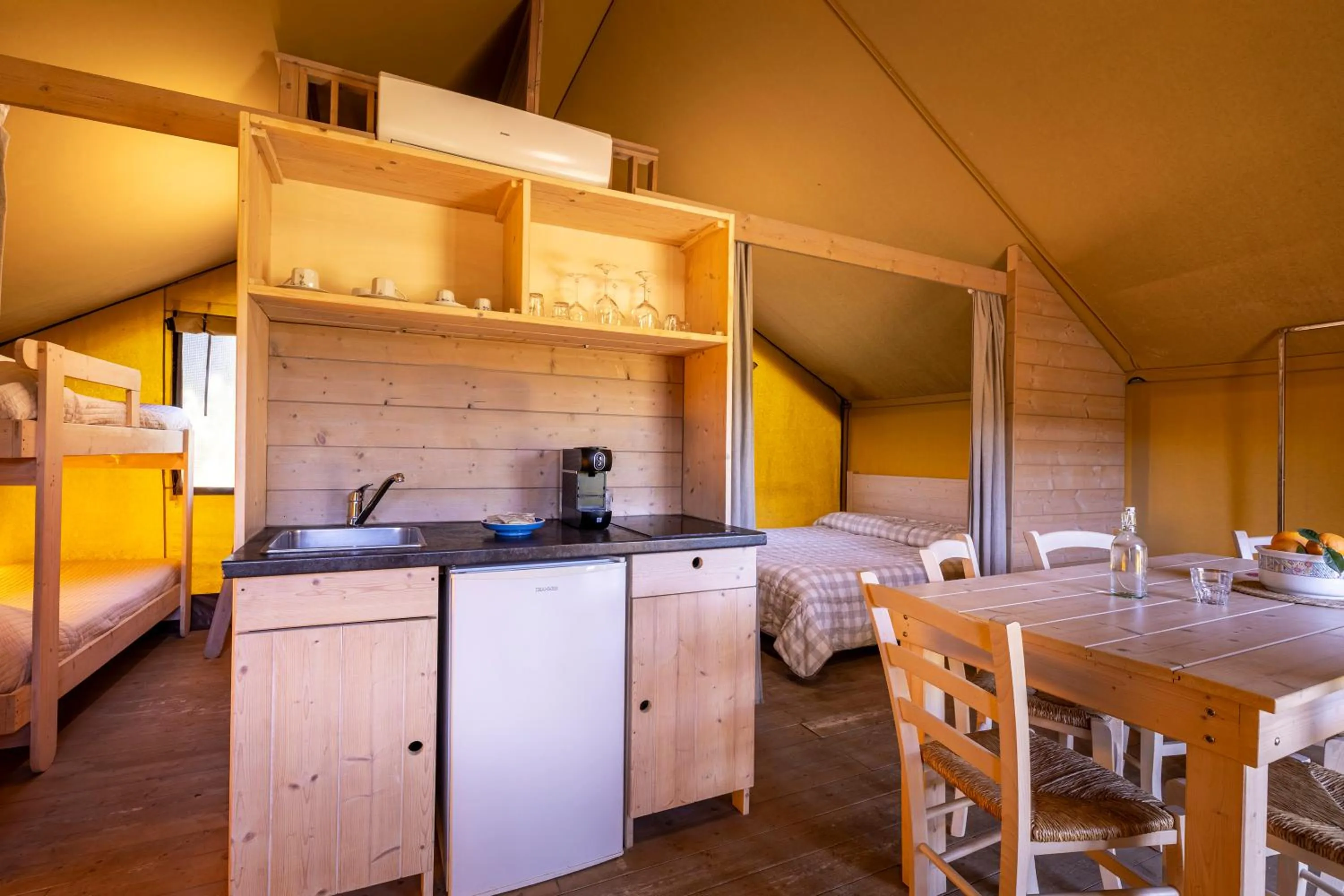 Kitchen or kitchenette in Agriturismo Vultaggio