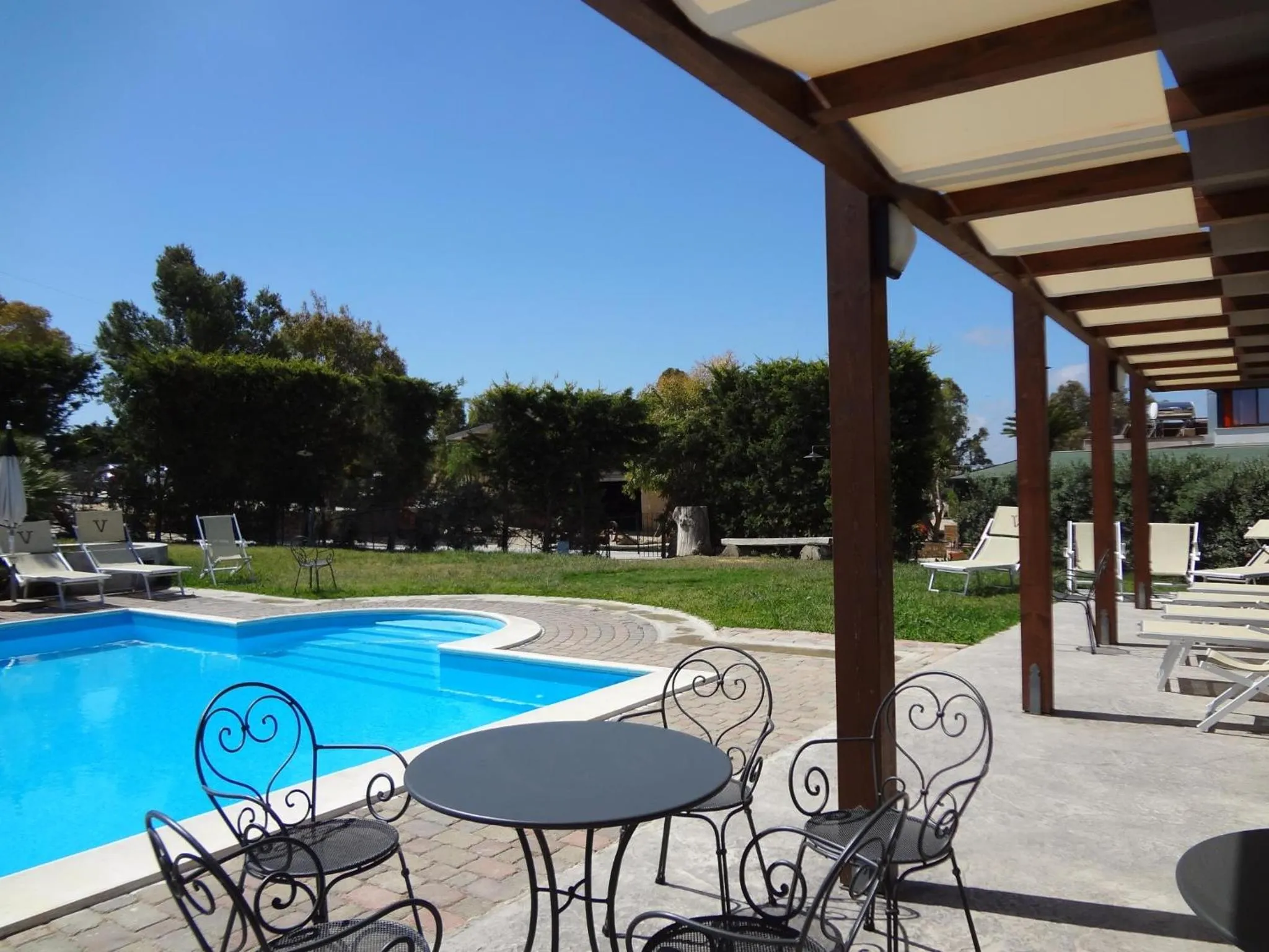 Swimming pool in Agriturismo Vultaggio